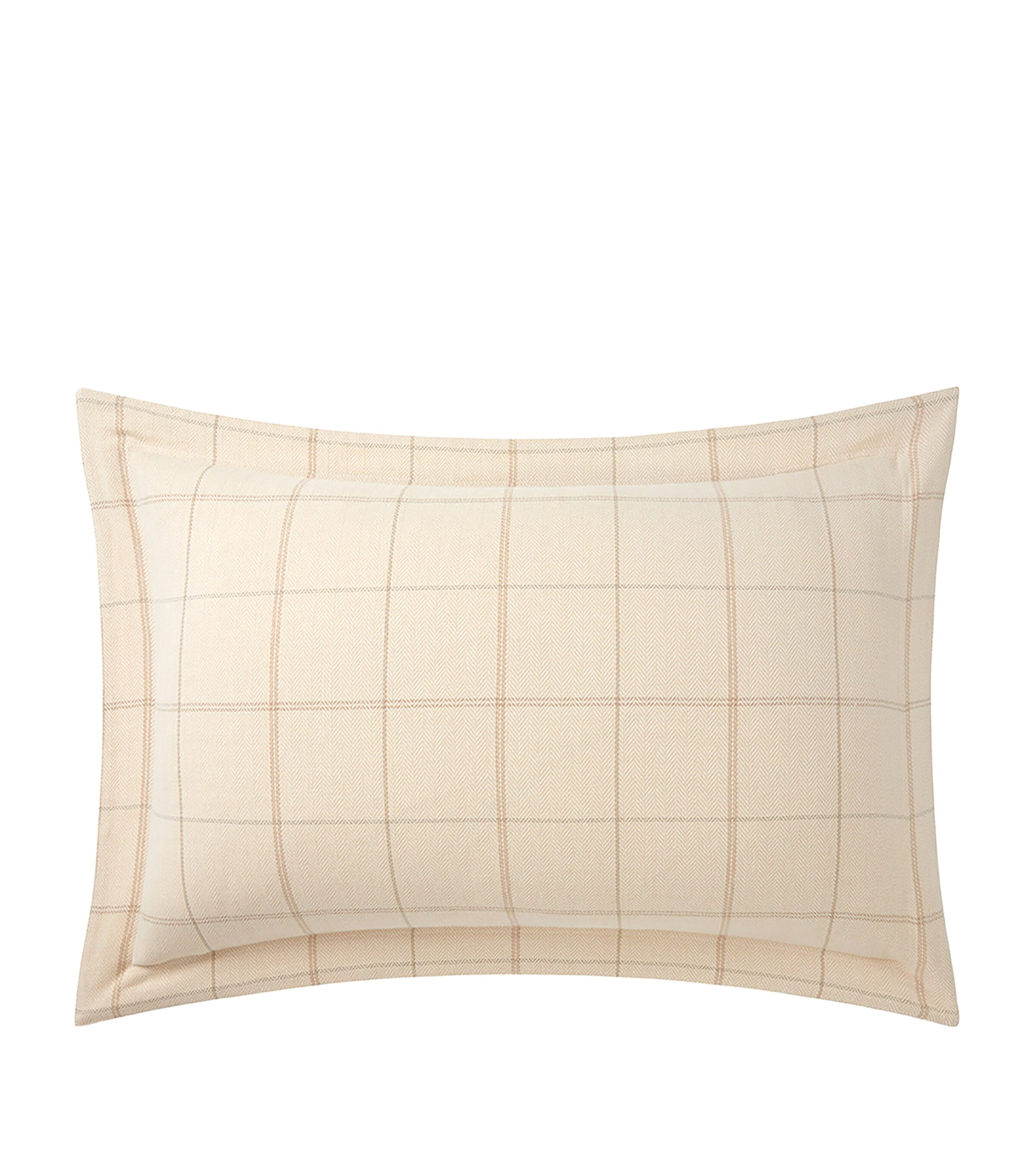 Ralph Lauren Home Tyler Oxford Pillowcase (50cm x 75cm) Sand Image 2
