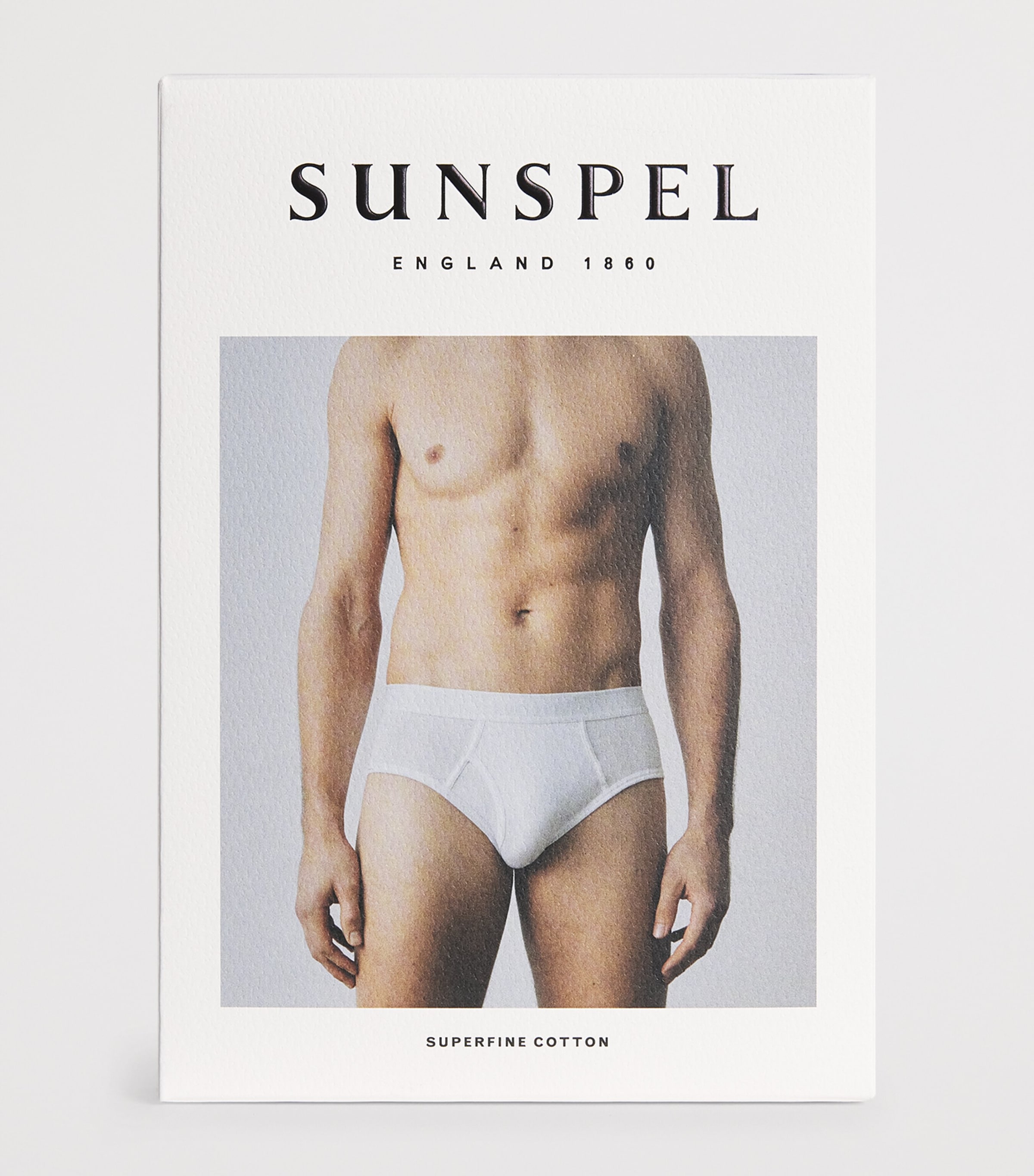 Superfine Cotton Briefs WHAA - WHT Image 5