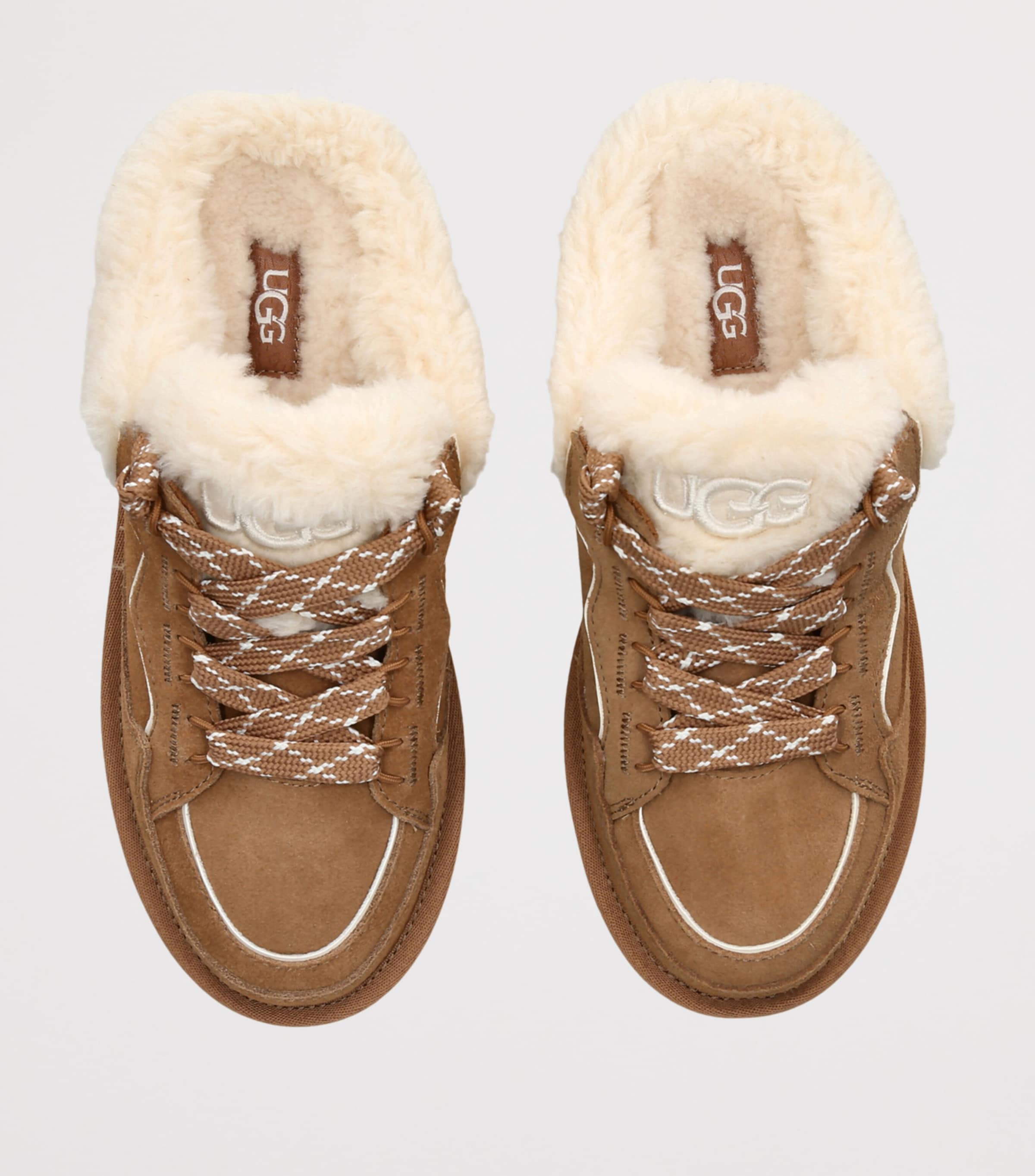 UGG Suede Lowmel Mules Tan Image 3