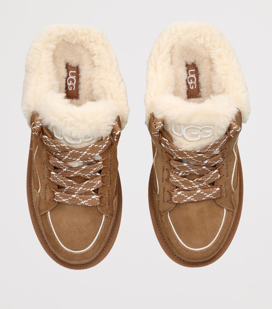 UGG Suede Lowmel Mules Tan Image 3