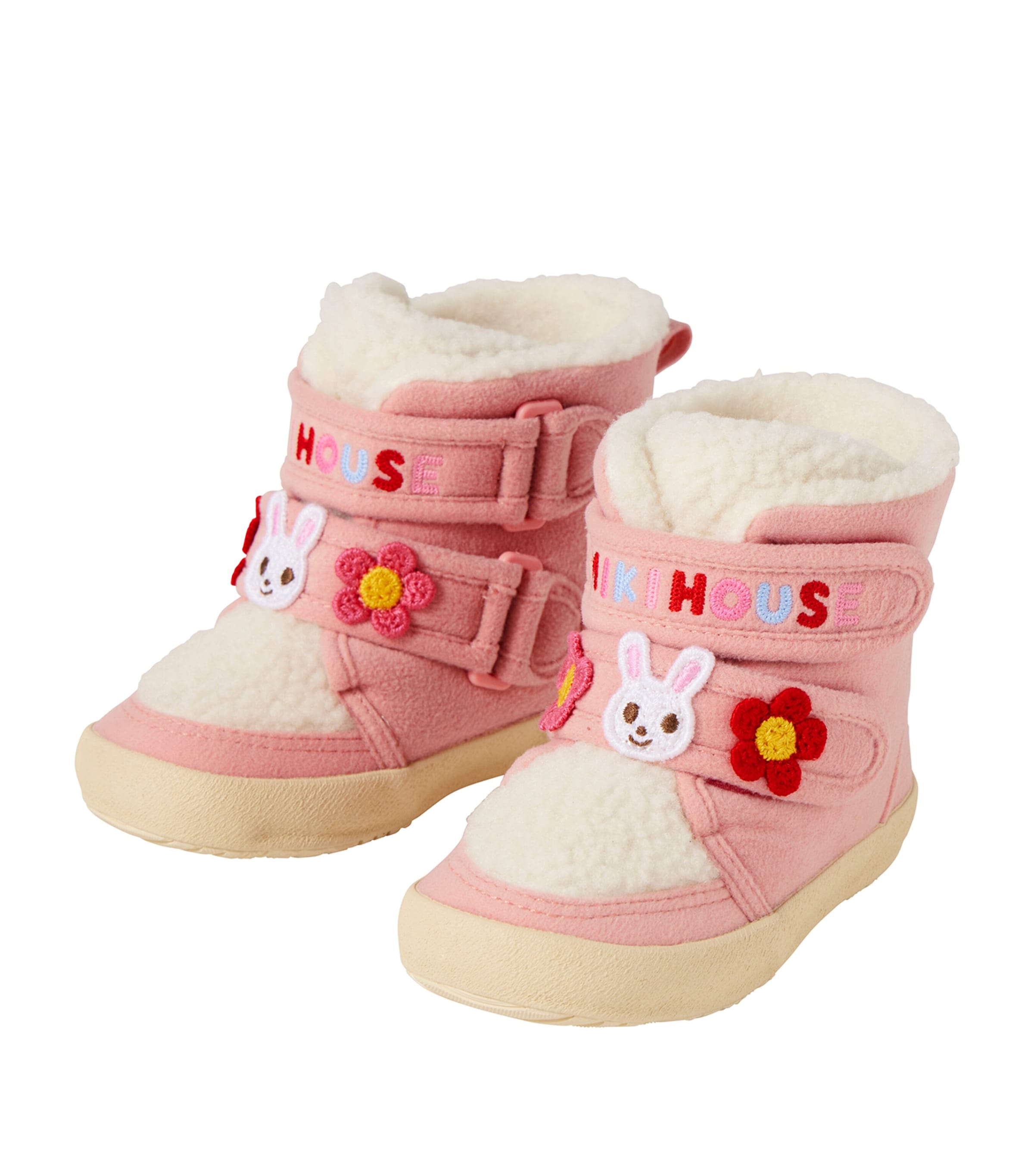 Miki House Pucci Usako Boots In Pink