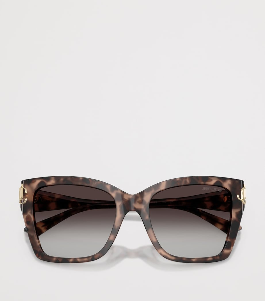 Jimmy Choo Acetate JC5012 Square Sunglasses Brown Image 5