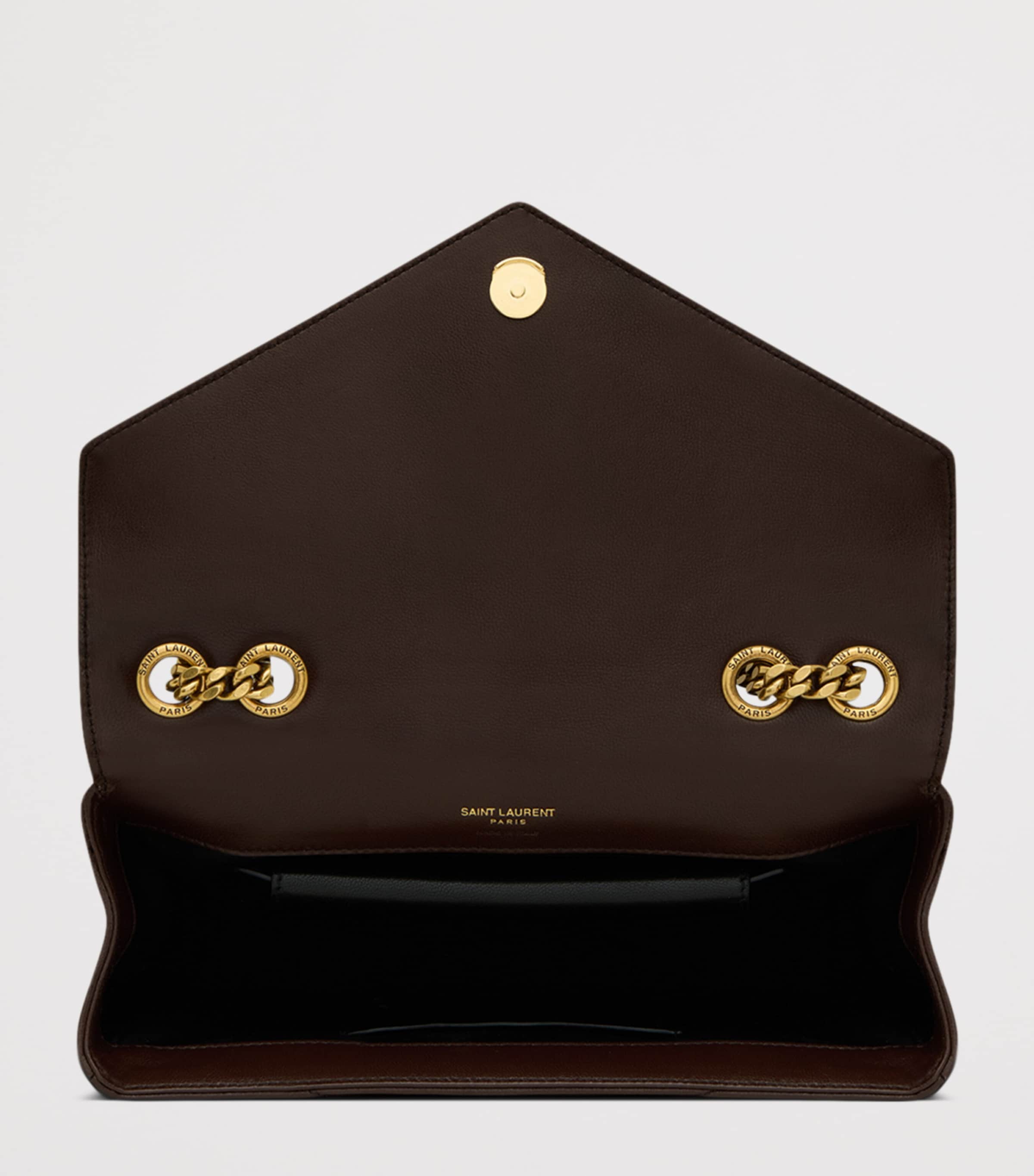 Saint Laurent Small Leather Loulou Shoulder Bag Image 6