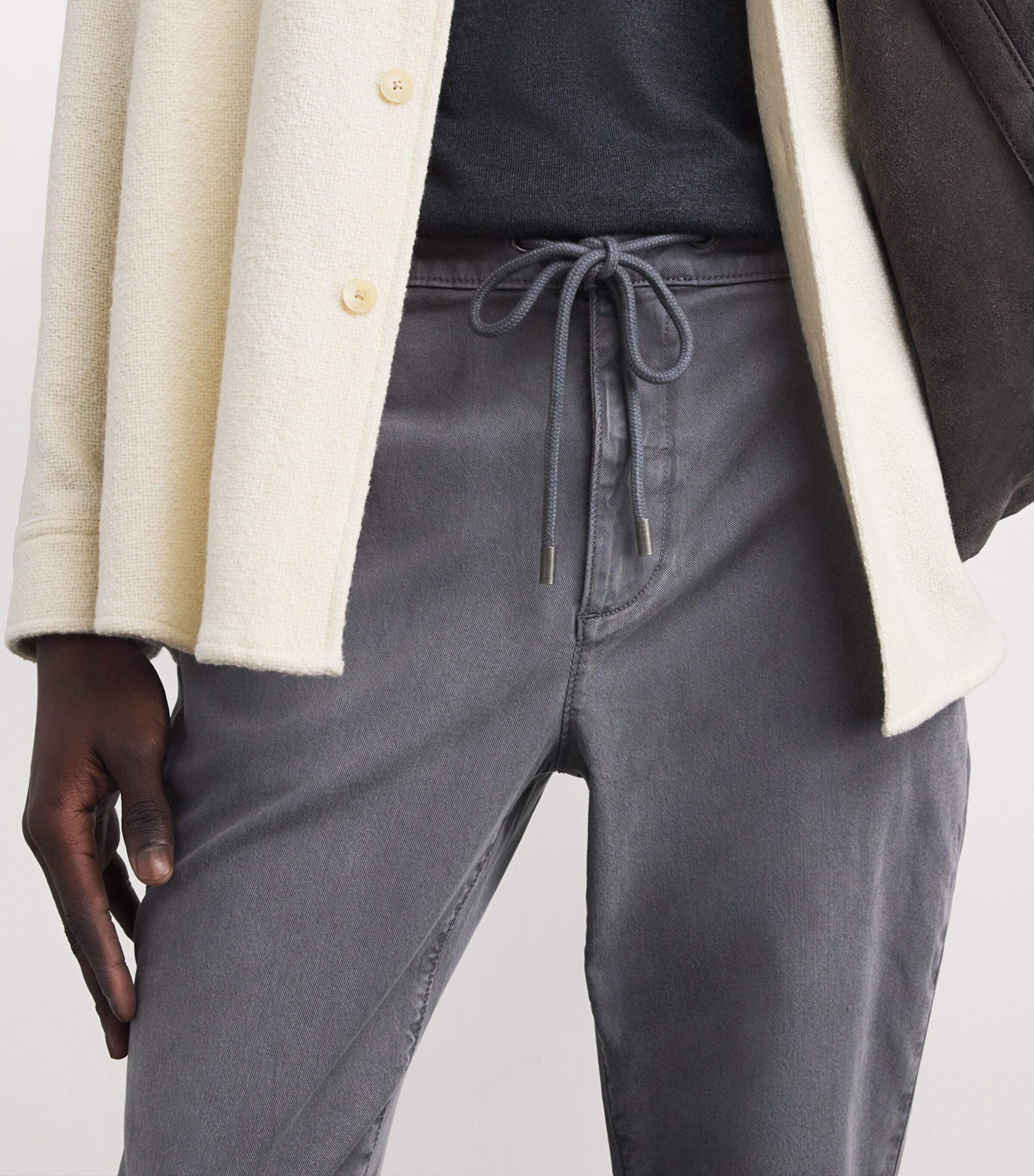 Drawstring Fraser Chinos VINTAGE BLUE ASH Image 6