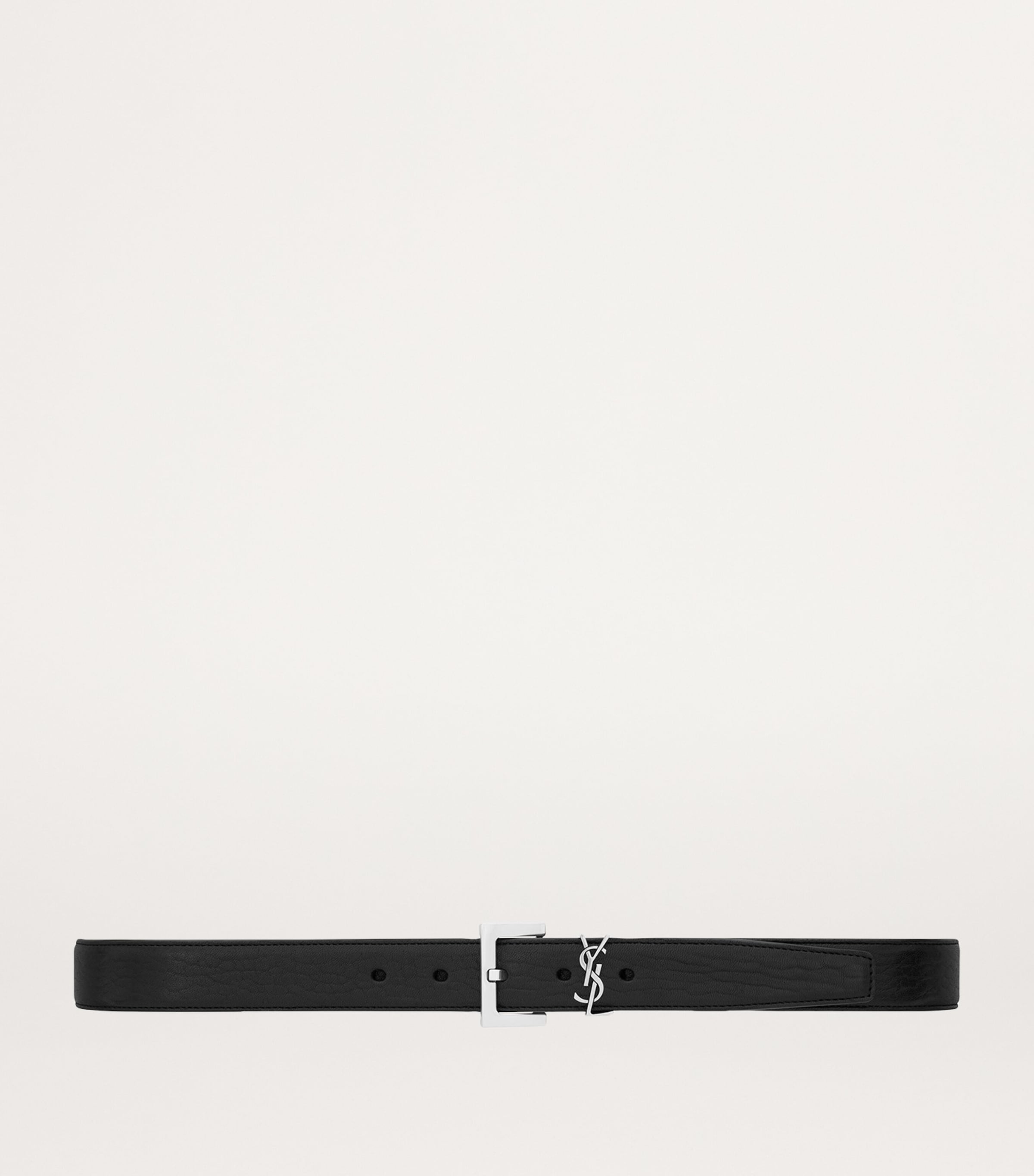 【送料&関税込】Saint Laurent Logo Engraved Reversible Belt Saint Laurent Logo Engraved Reversible Belt Saint Laurent