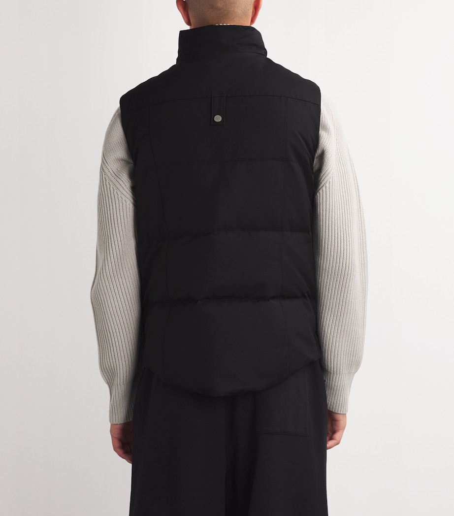 Down Westmount Gilet 191- BLACK Image 4