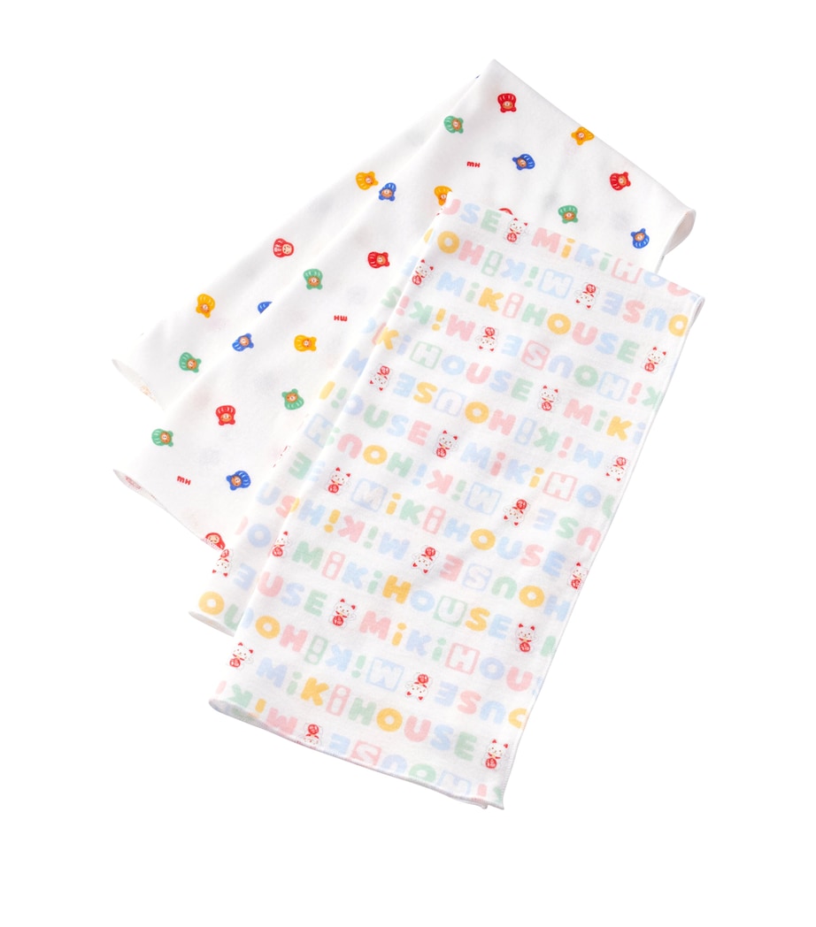 Set of 2 Cotton Towels (70cm x 35cm) 1 Image 3