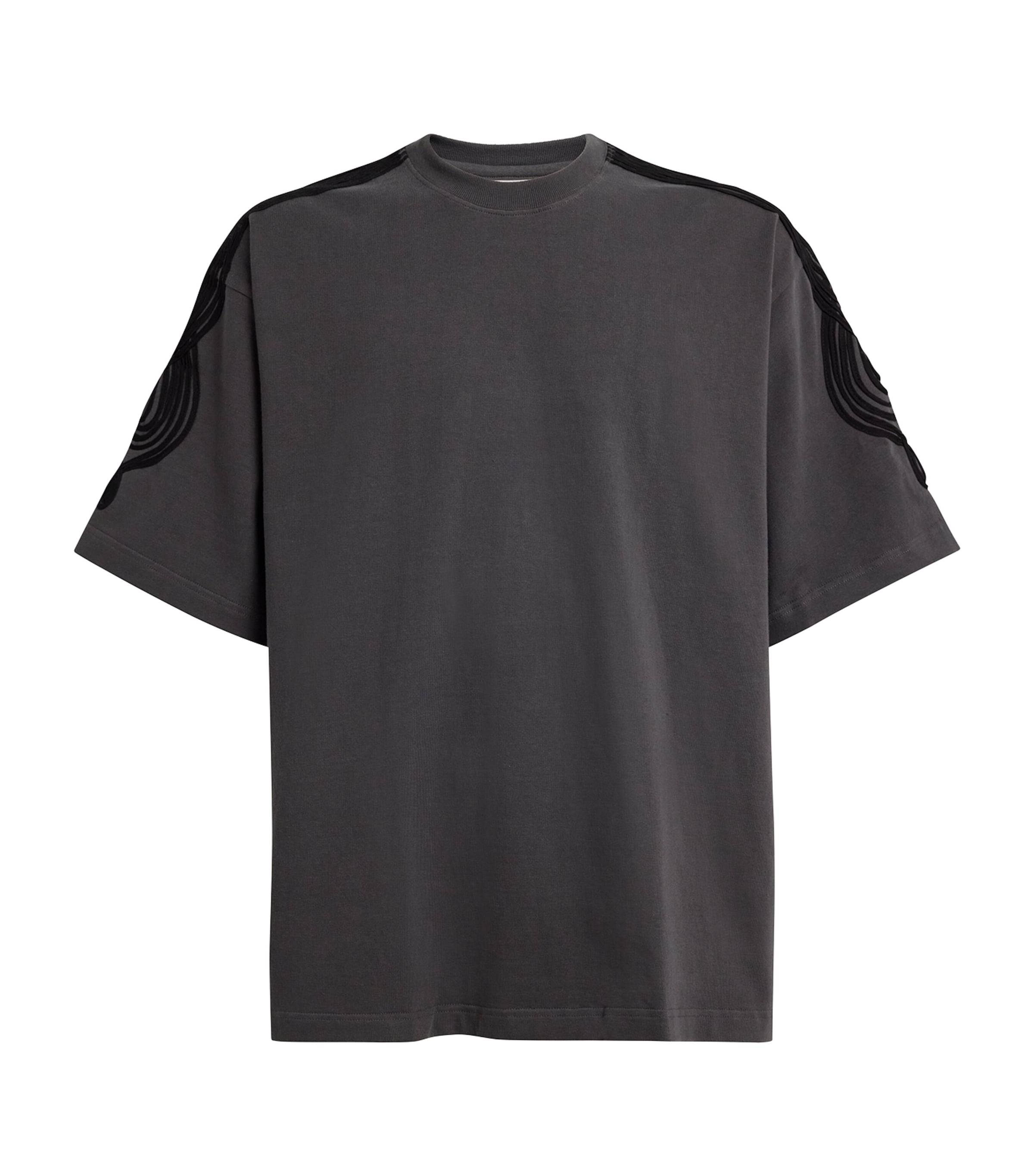 SONG FOR THE MUTE COTTON APPLIQUÉ GYM T-SHIRT 