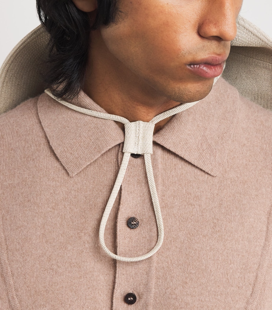 Merino Wool-Cashmere Sweater 150-BEIGE Image 6