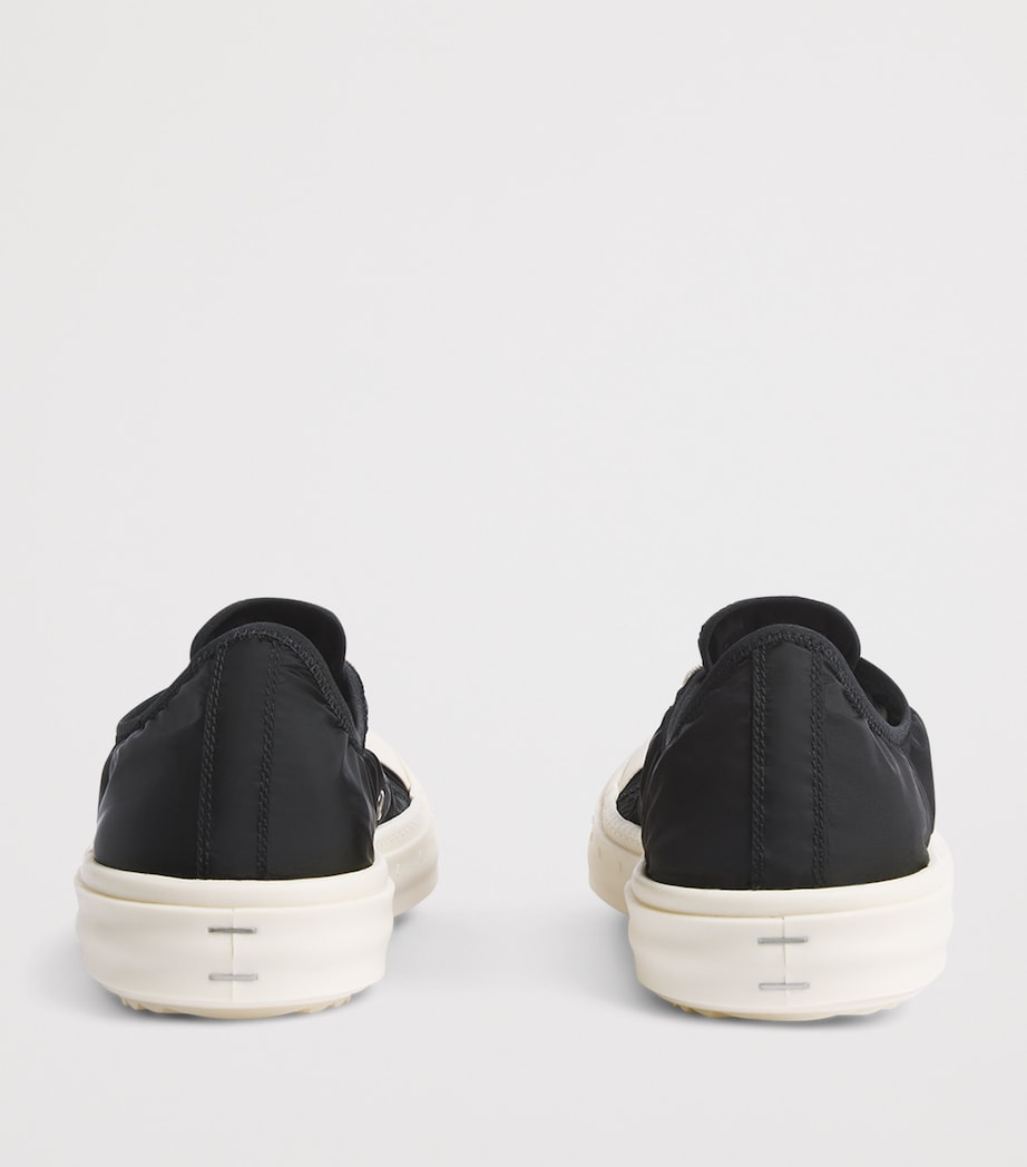 Rick Owens Tower Low Sneakers Blk/mlk/mlk Image 5