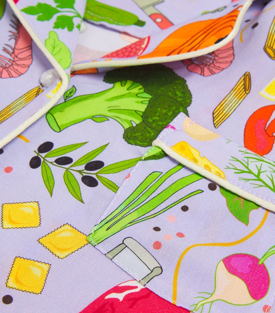 Chef’s Table Pyjama Set (2-13 Years) LILAC Image 3