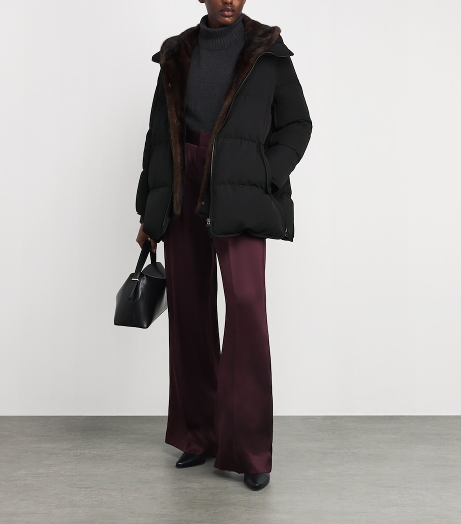 Down-Mink Technical Puffer Jacket (76cm) B1163 Image 2