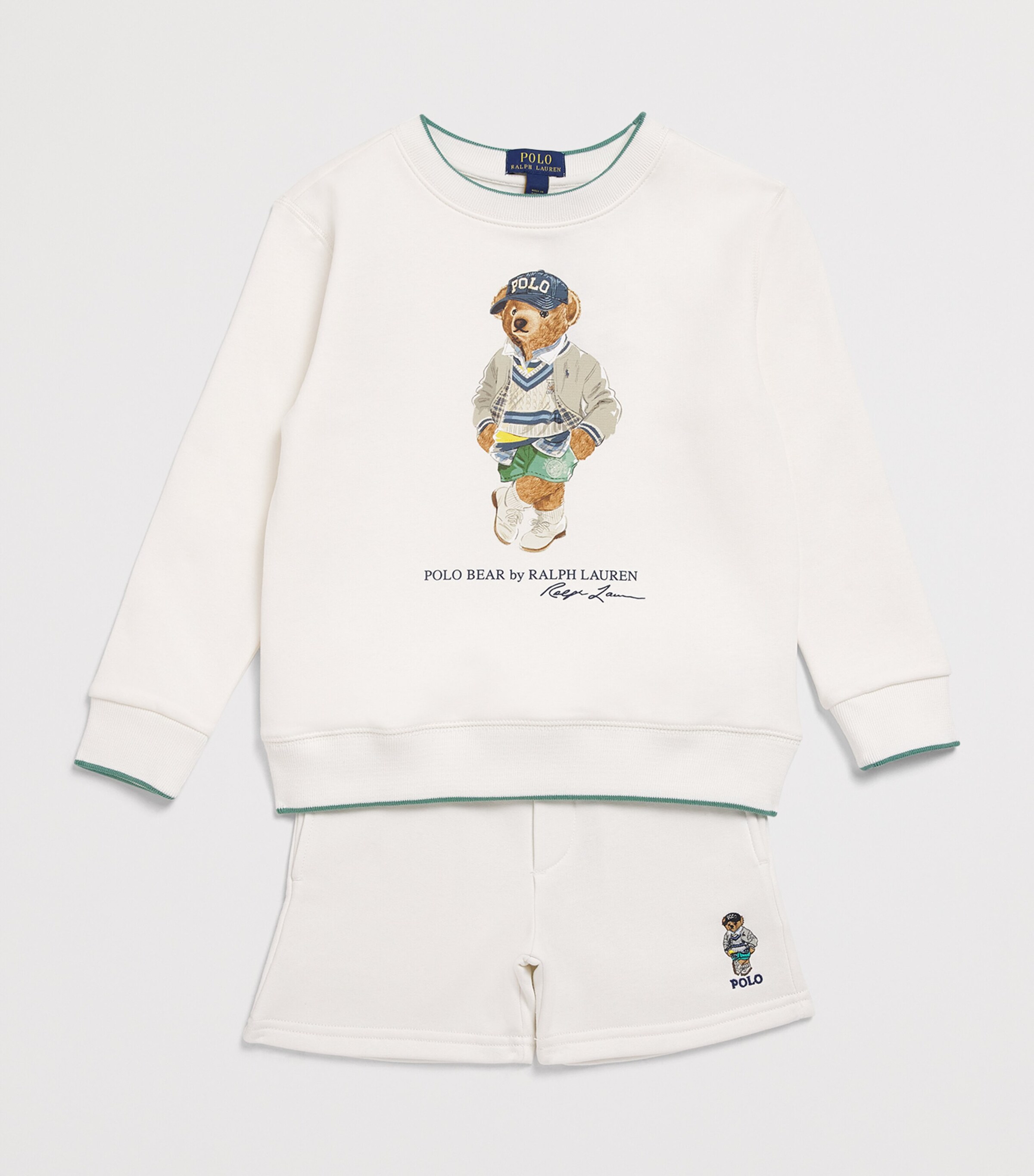 Ralph Lauren Kids Polo Bear Sweatshirt (6-14 Years) Nevis Bear Image 3