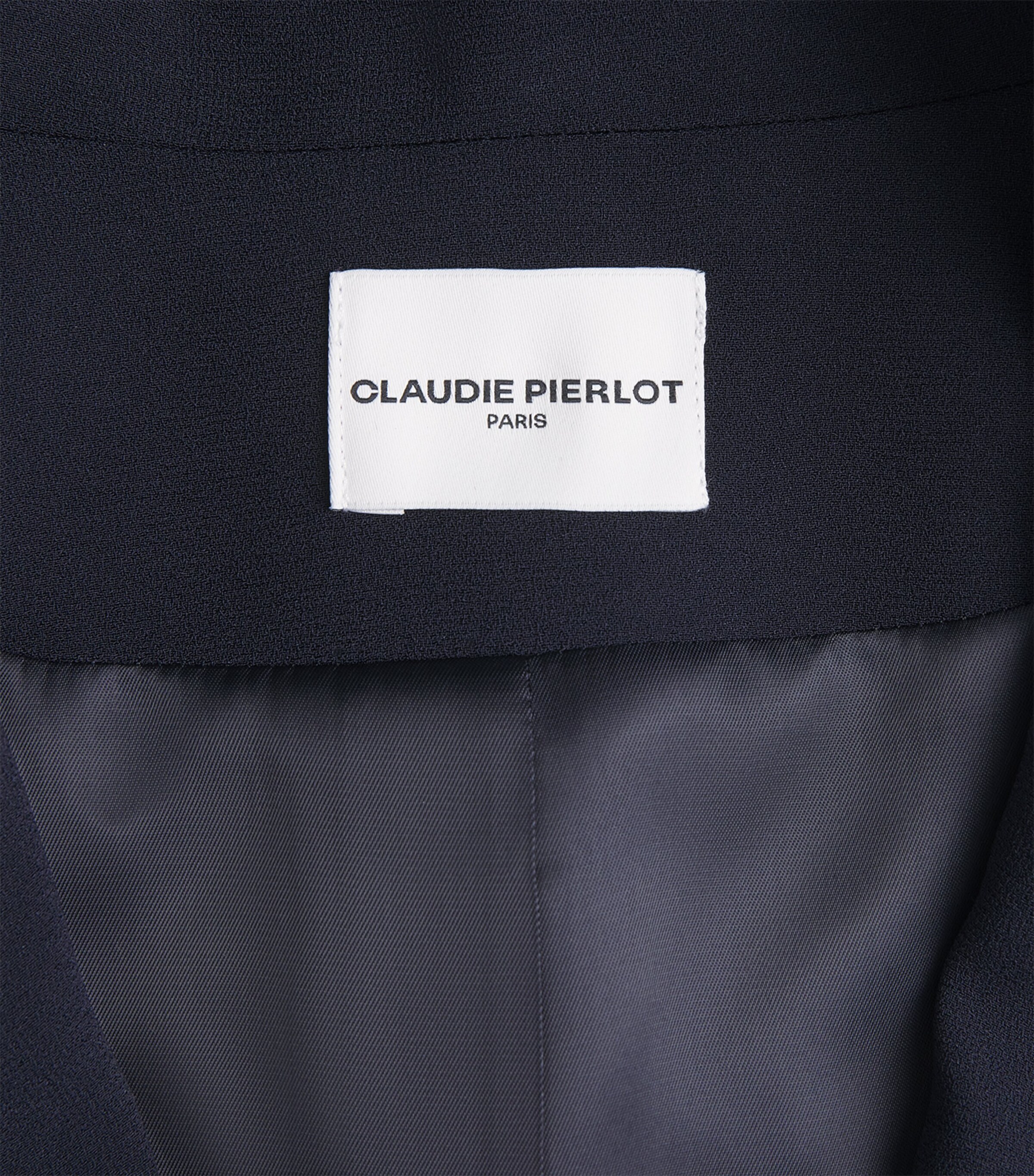 Claudie Pierlot Womens Double-Breasted Blazer Navy Image 6