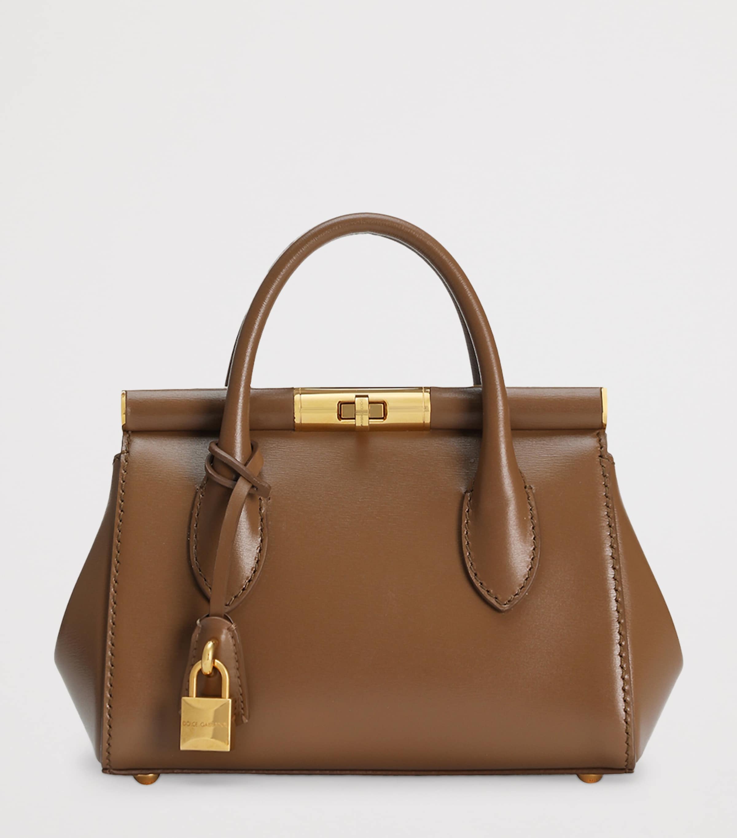 【関送込】DOLCE & GABBANA◆LEATHER TOP HANDLE BAG Dolce & Gabbana Multi Mini Leather Marlene Top-Handle Bag