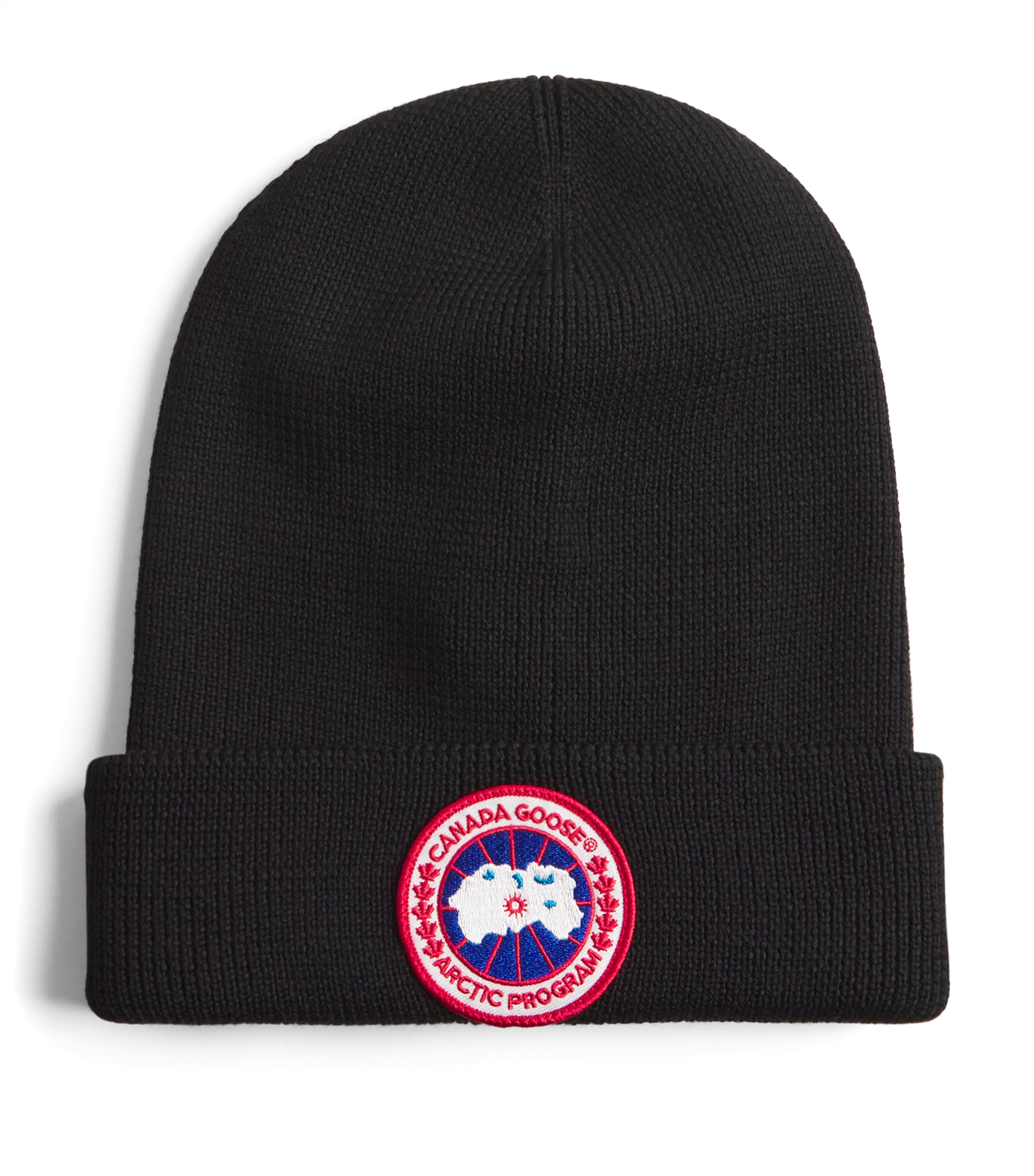 Canada Goose Merino Wool Arctic Beanie In Black