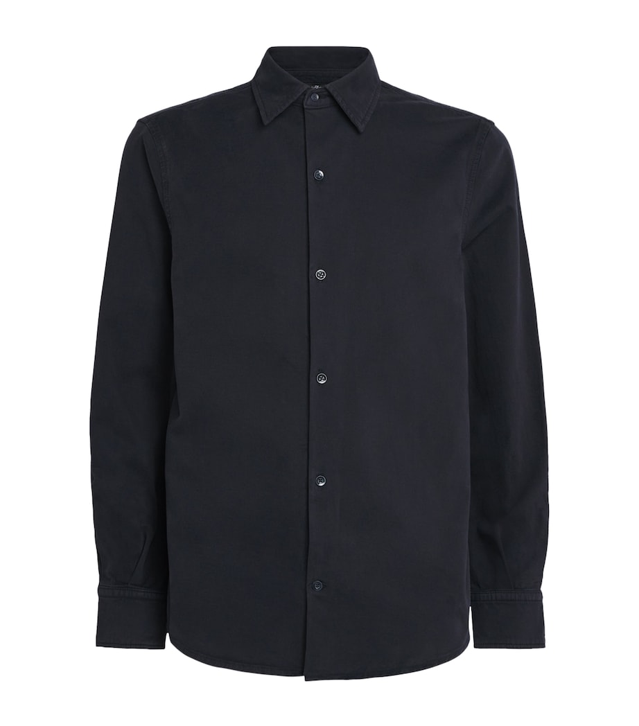 Stretch-Cotton Shirt U71NQ TWILL VULCAN Image 1