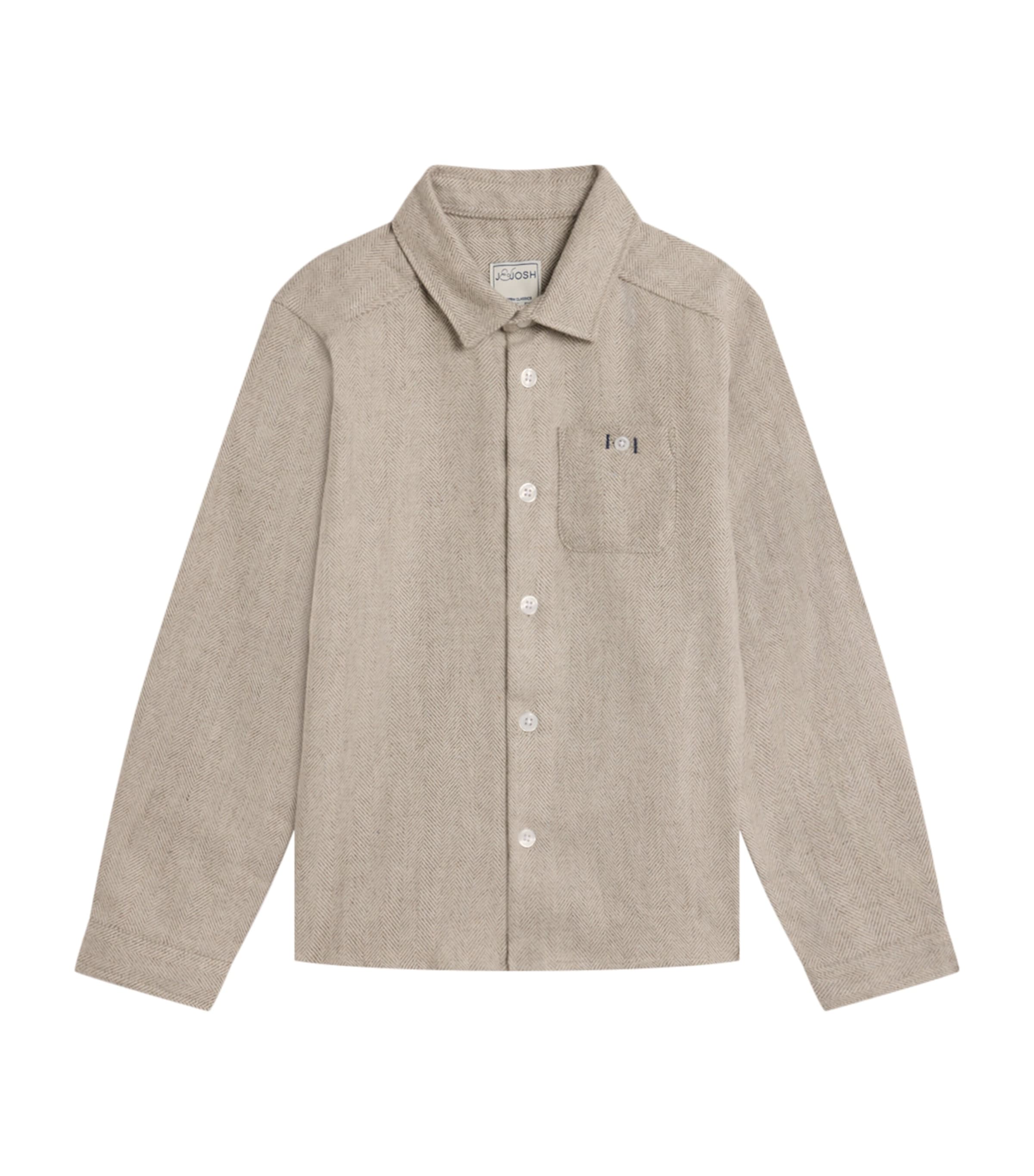 J & Josh Cotton Flannel Shirt In Multi