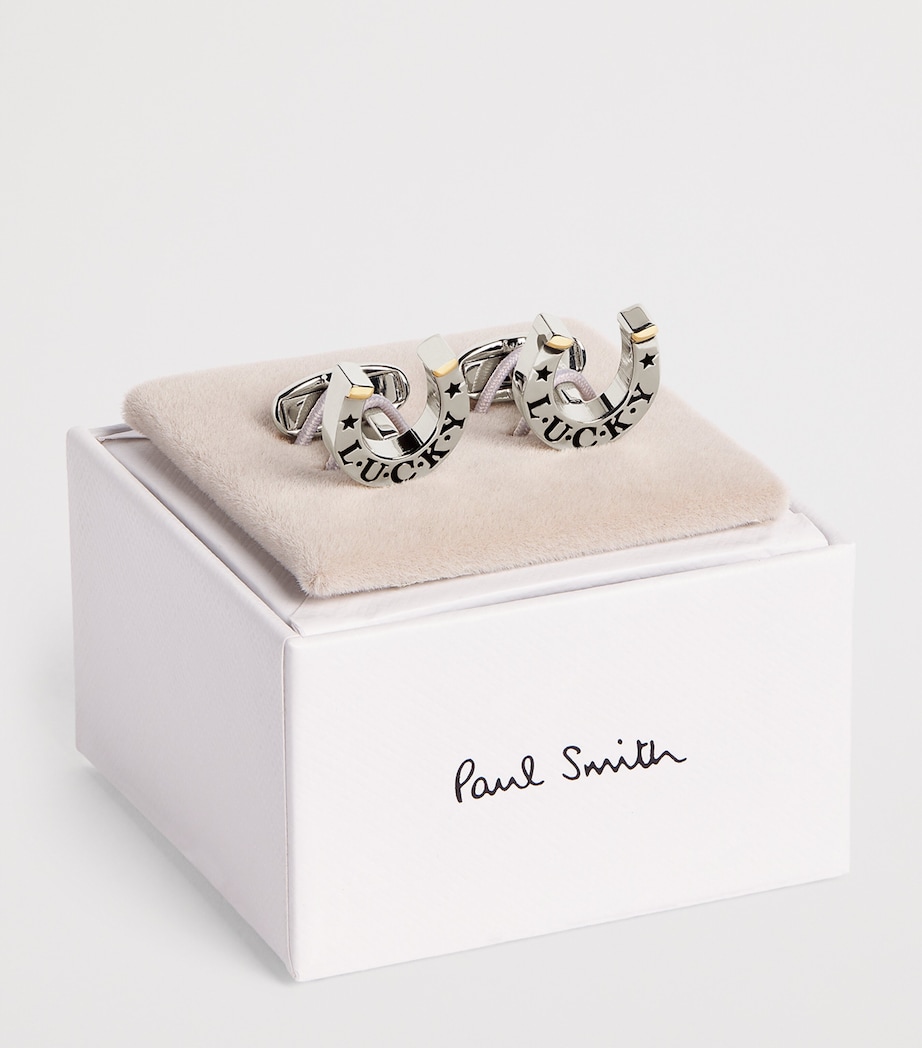 Paul Smith Lucky Horseshoe Cufflinks Image 3