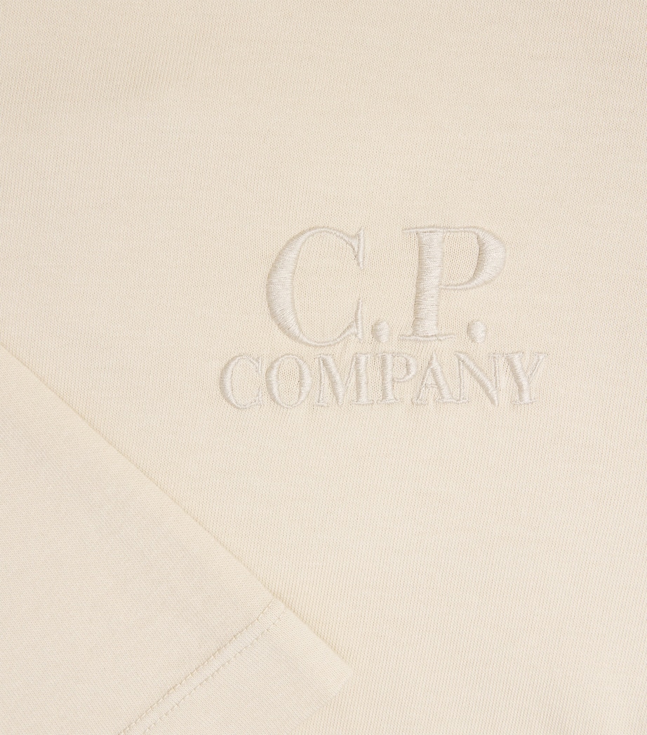 C.P. Company Mens Cotton Embroidered Logo T-Shirt Image 6