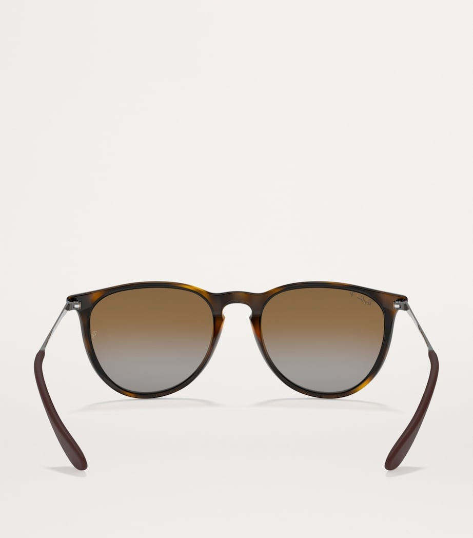 Round Erika Classic Sunglasses BROWN Image 4