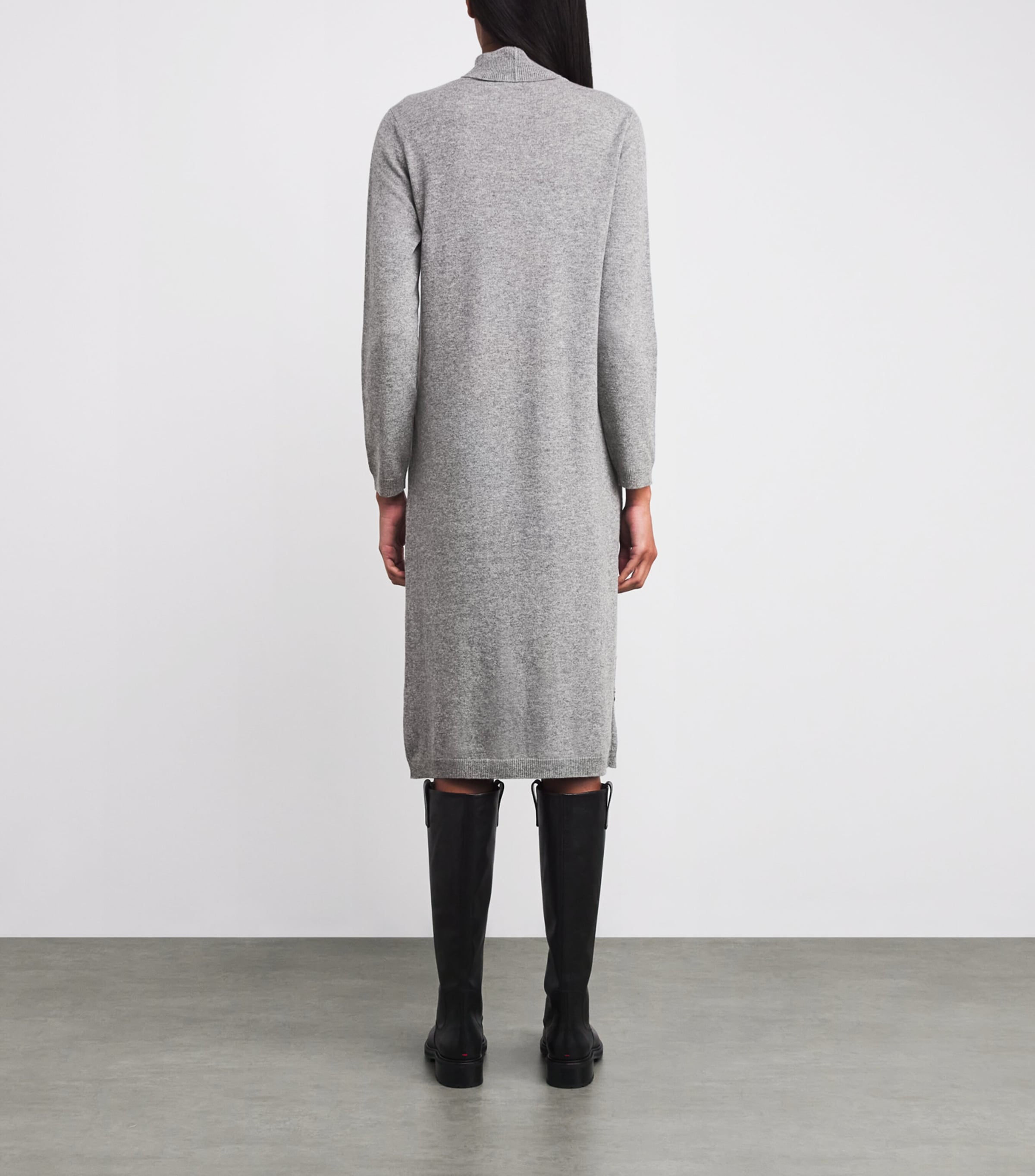 Embellished Rollneck Midi Dress 8132 ROCCIA Image 3