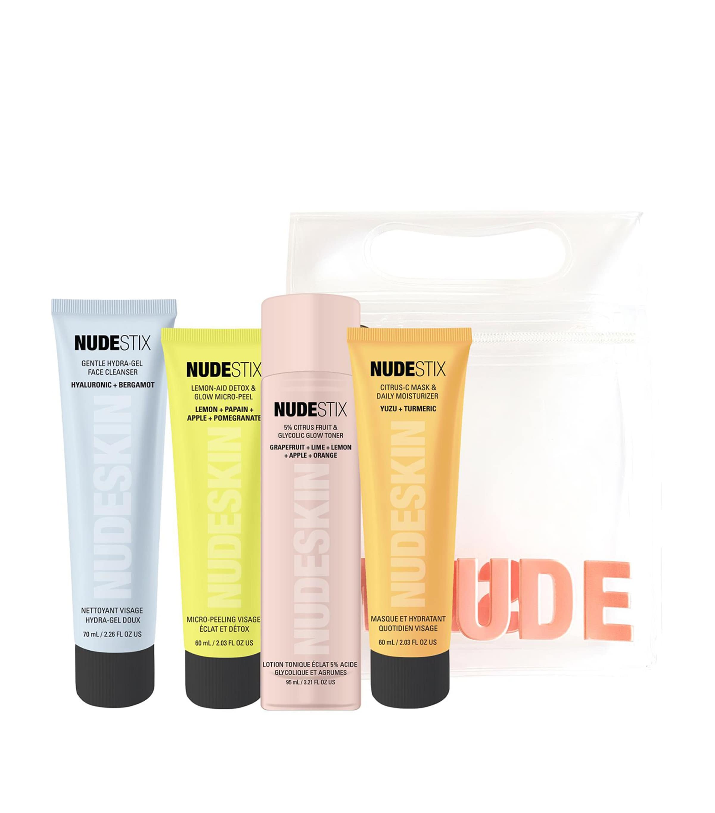 Shop Nudestix 4-step Citrus Skin Renewal Set For Sensitive Skin