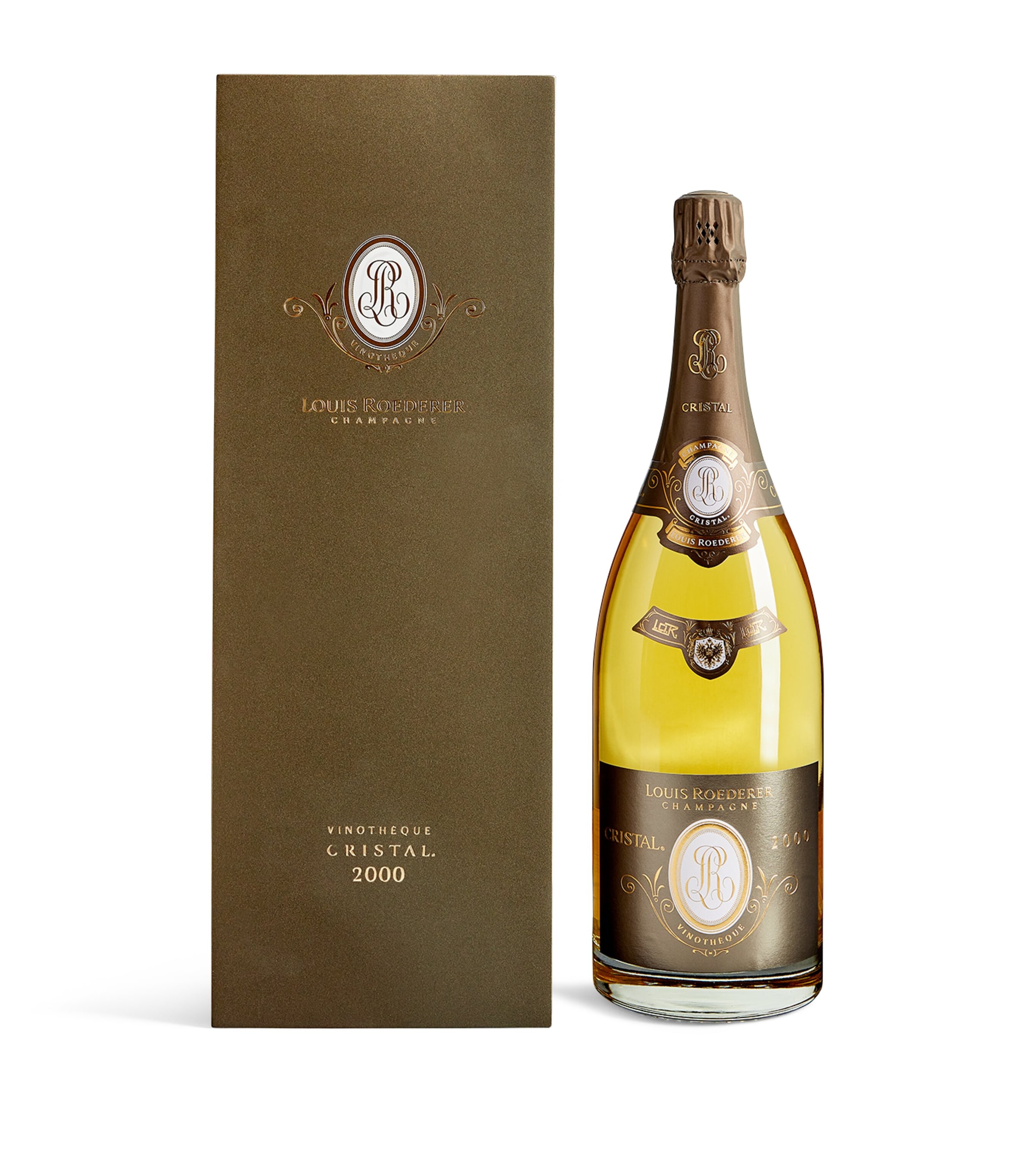 Louis Roederer Cristal Vinothèque Brut Millesime 2000 Magnum (1.5L) – Champagne, France Image 2