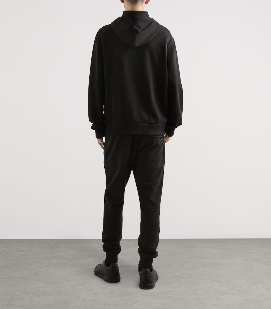 Cotton Logo Sweatpants N0000-BLACK Image 3