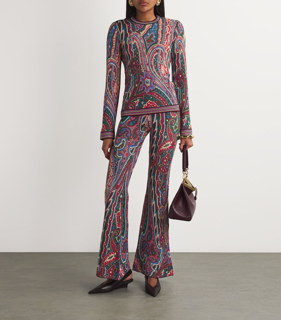 Etro Womens Paisley Sweater Image 2