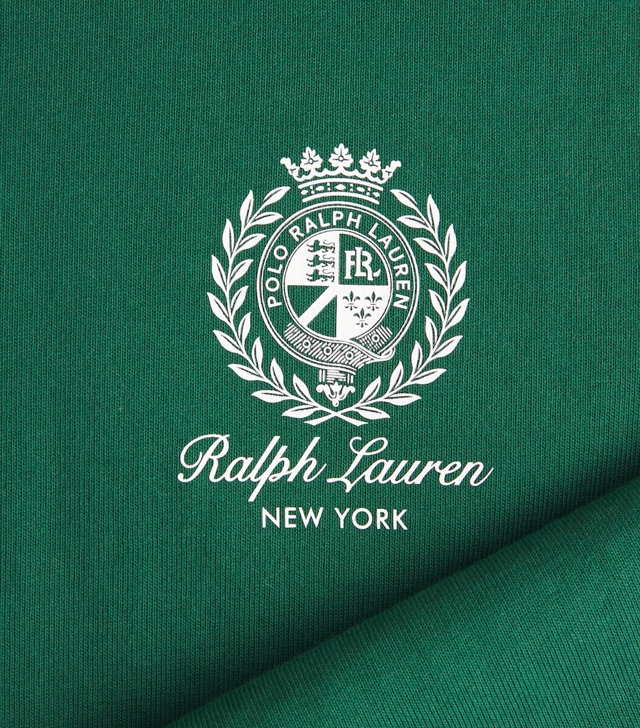 Polo Ralph Lauren Mens Cotton Logo Crest T-Shirt New Forest Image 6