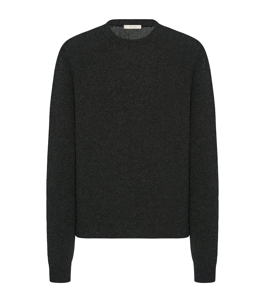 Varly Cashmere Sweater CHARCOAL MELANGE Image 1