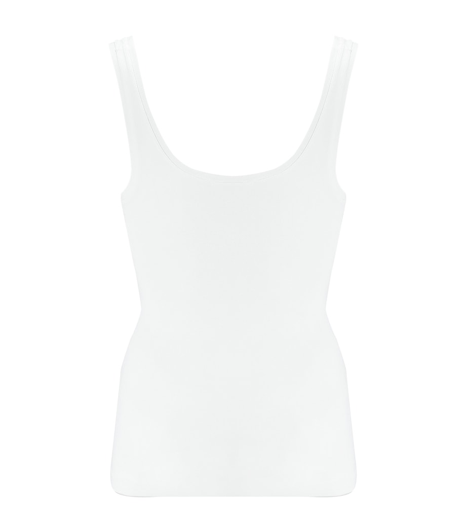 Touch Feeling Tank Top WHITE Image 3
