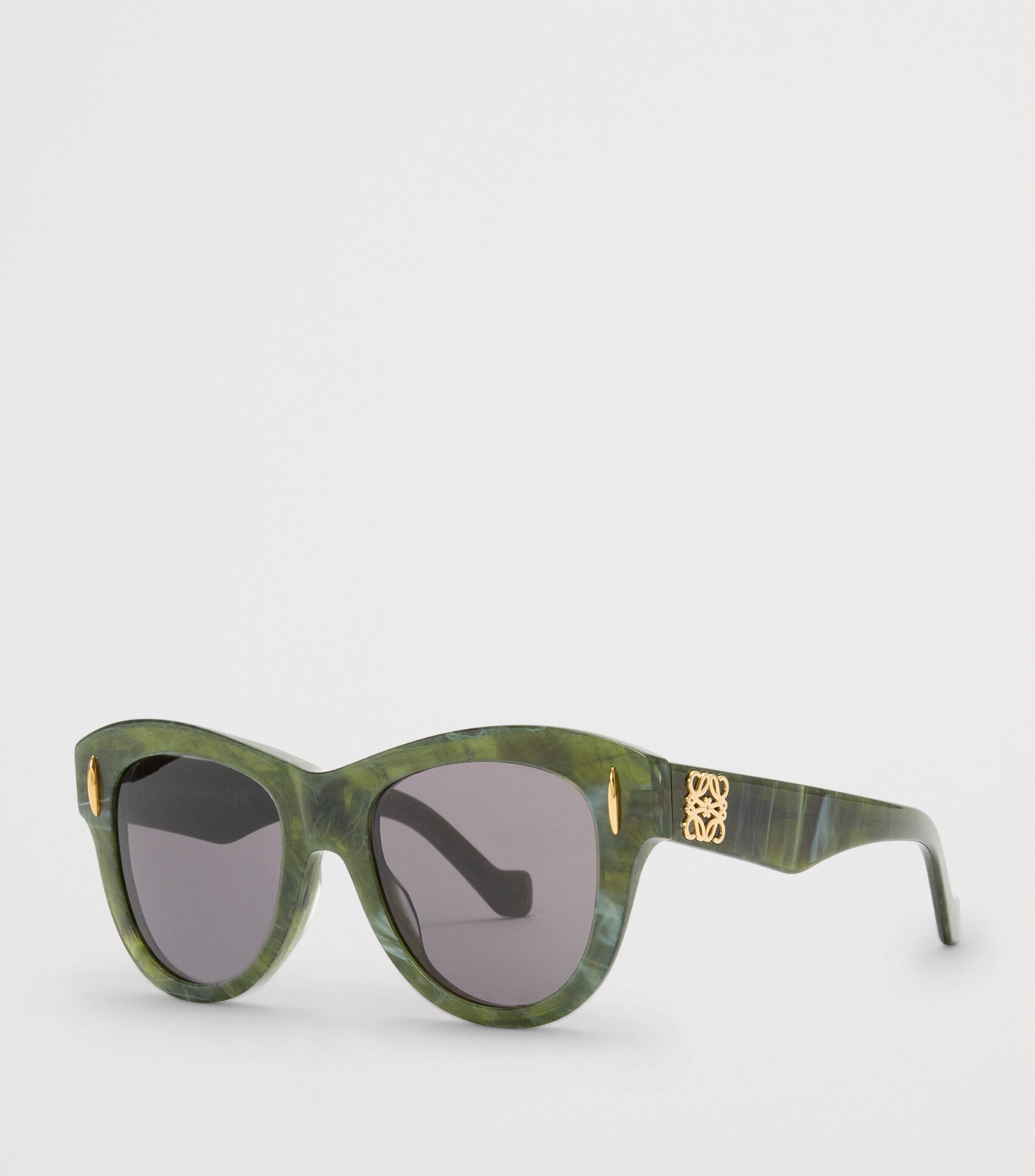 LOEWE Vintage Screen Sunglasses Marble Green Image 2