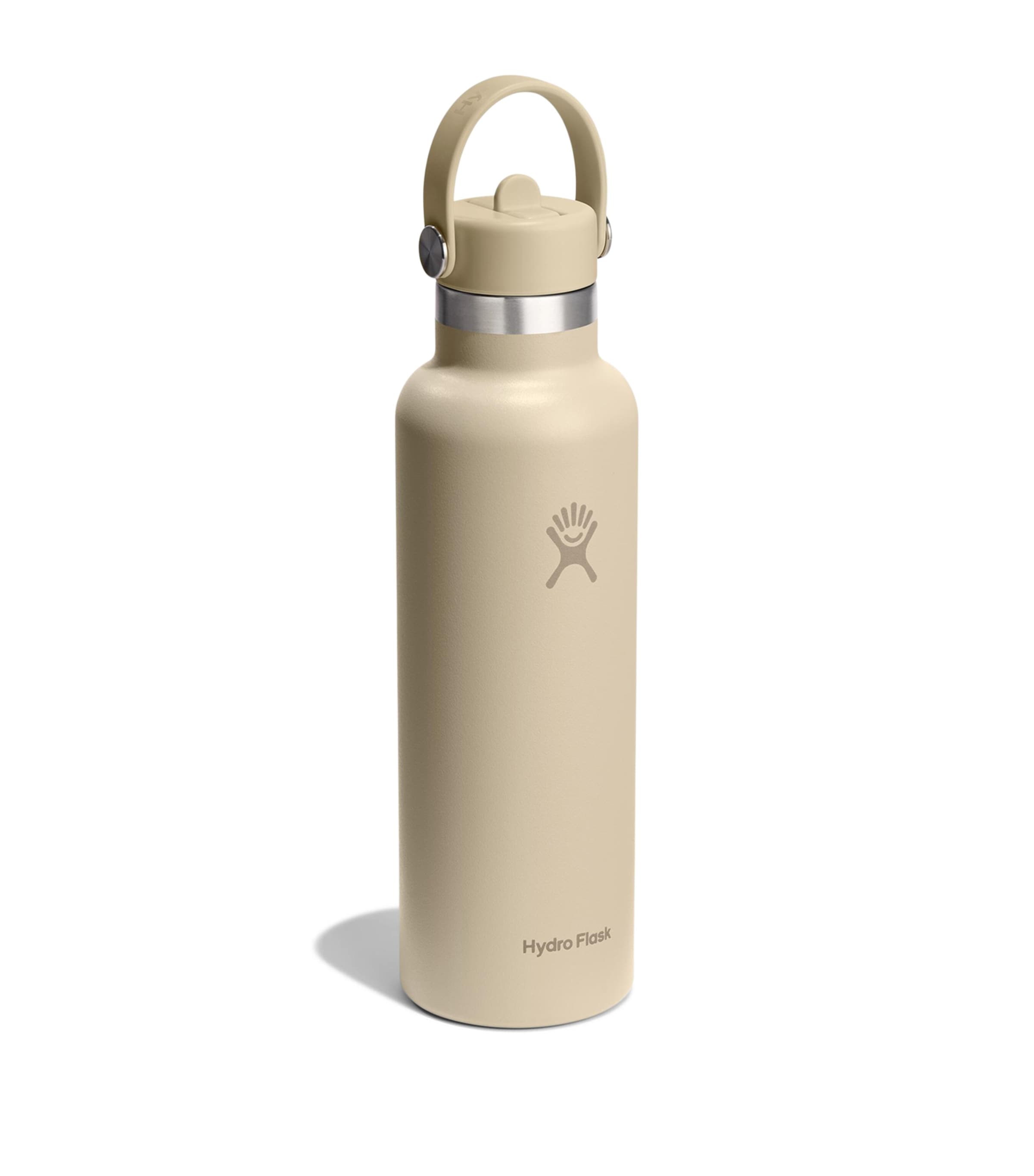Standard Mouth Bottle with Flex Straw Cap (621ml) NUDE Image 2