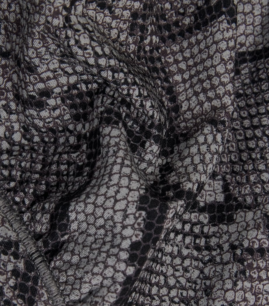 Fits Everybody Snakeskin Print Triangle Bralette SHADOW SNAKE PRINT Image 4