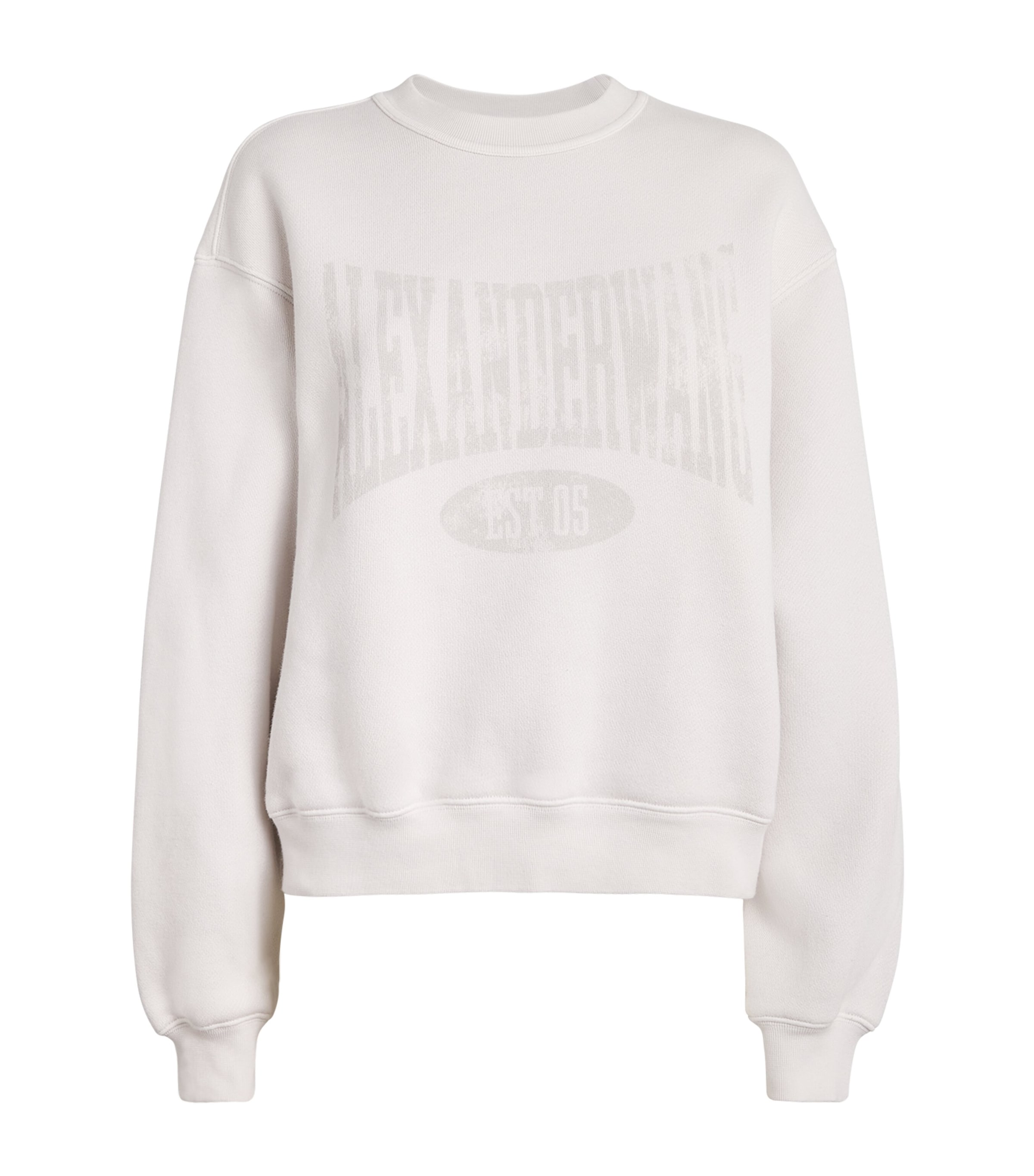 Alexander Wang Graphic Logo Sweatshirt | Harrods UK Alexander Wang Graphic Logo Sweatshirt | Harrods UK
