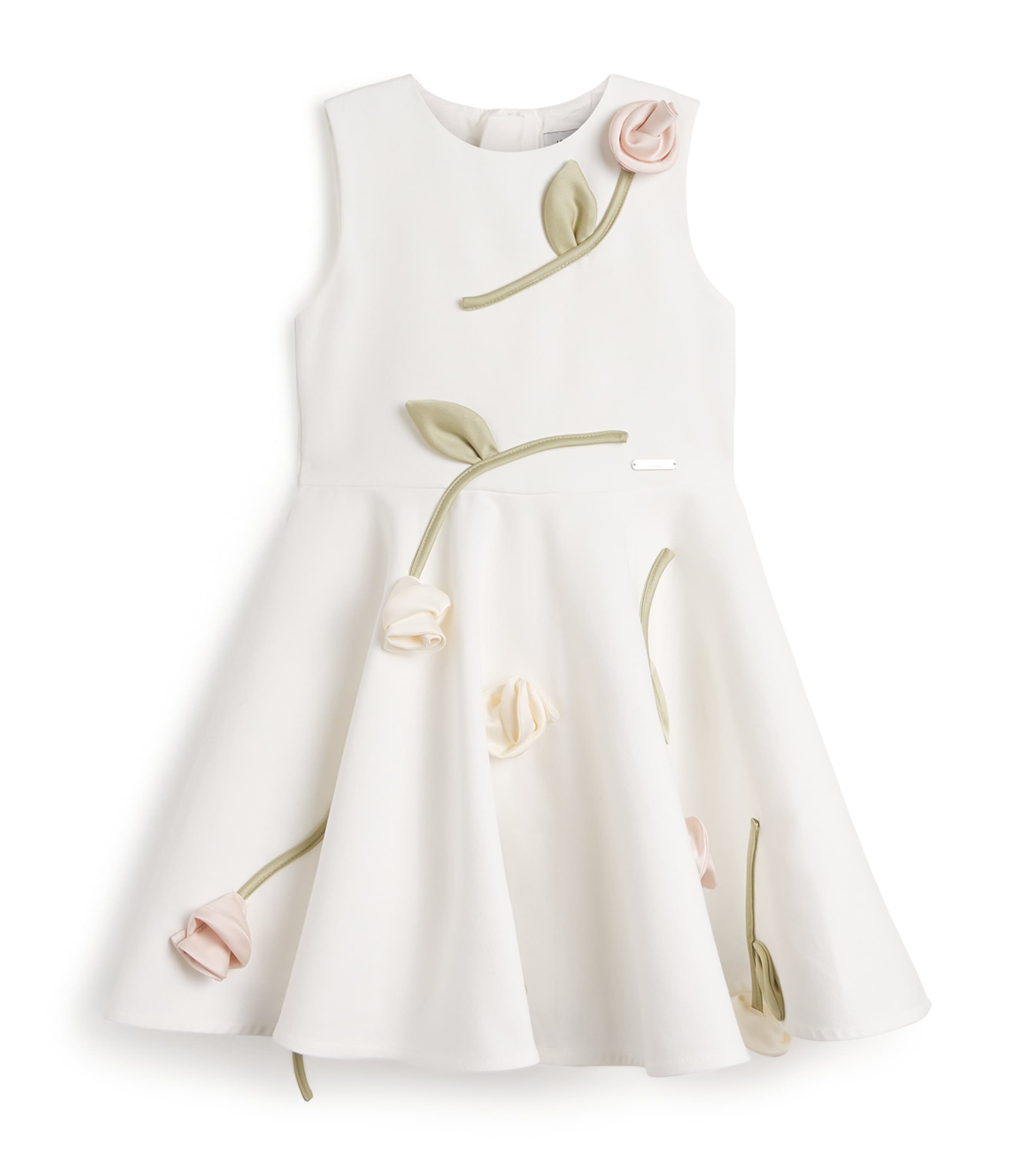 JESSIE AND JAMES Appliqué Rain of Flowers Dress (10-14 Years) Image 1