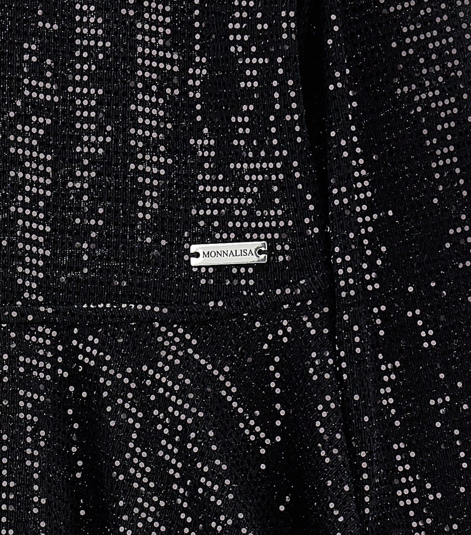 Sequinned Dress (2-12 Years) NERO Image 3