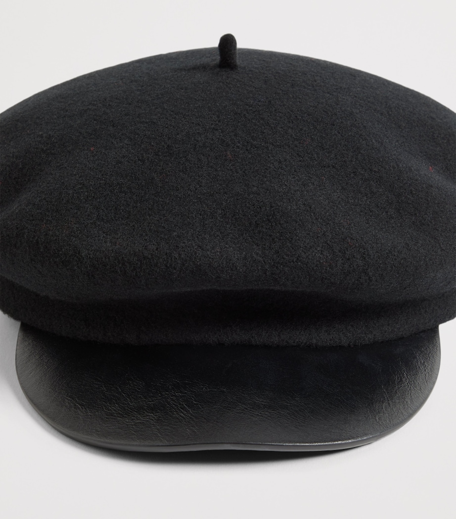 Wool VLogo Signature Beret YZY Image 5