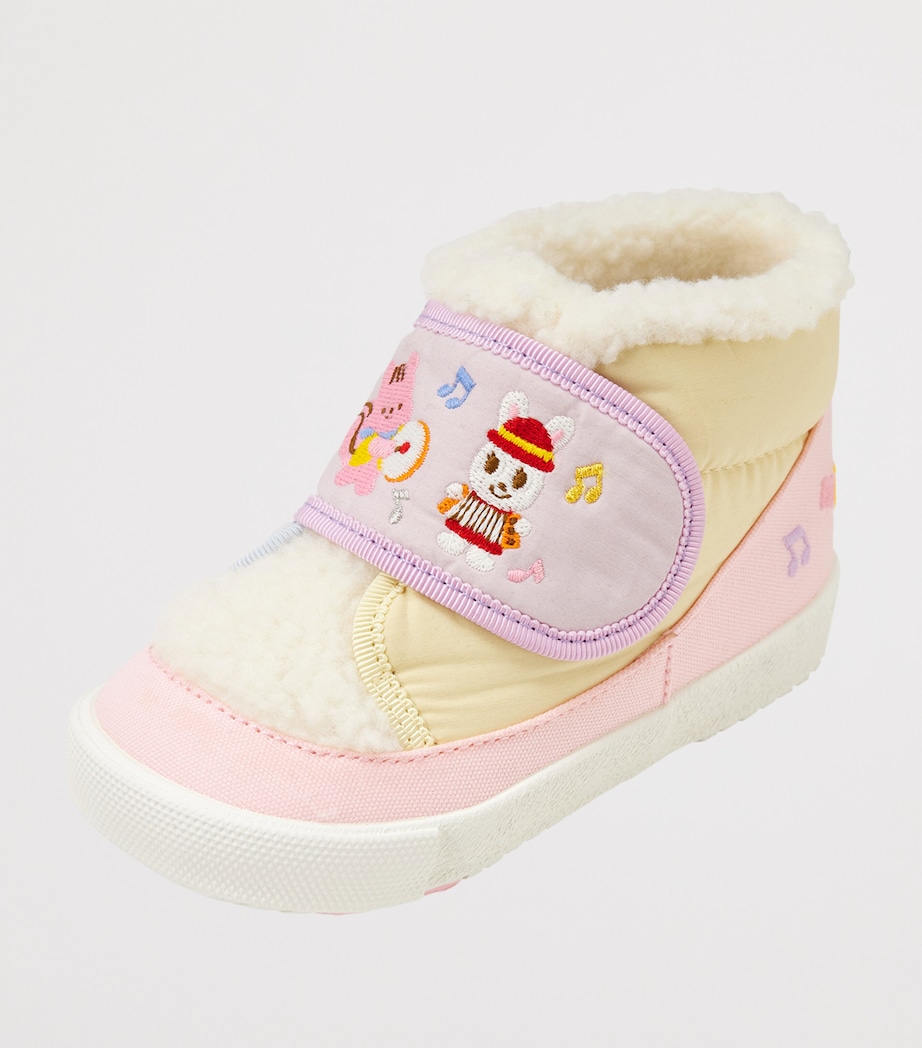 Miki House Embroidered Velcro Sneakers Image 6