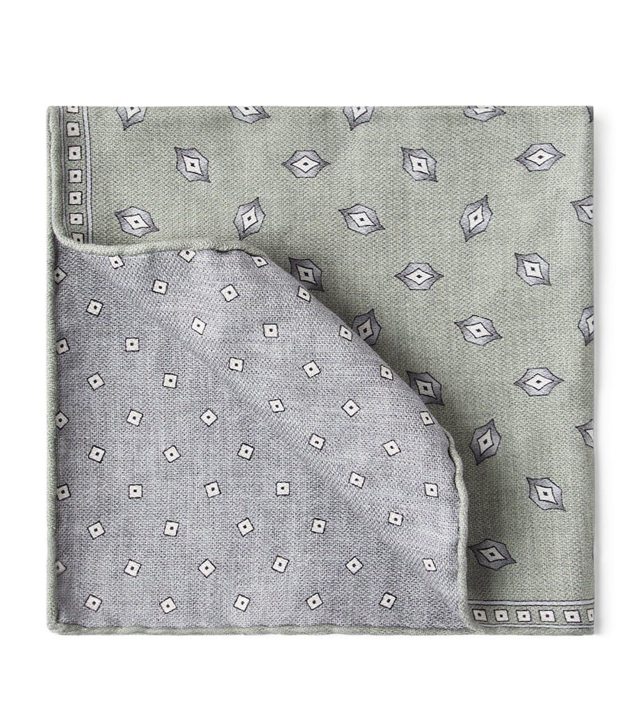 Silk Diamond Pocket Square C2455 Image 1