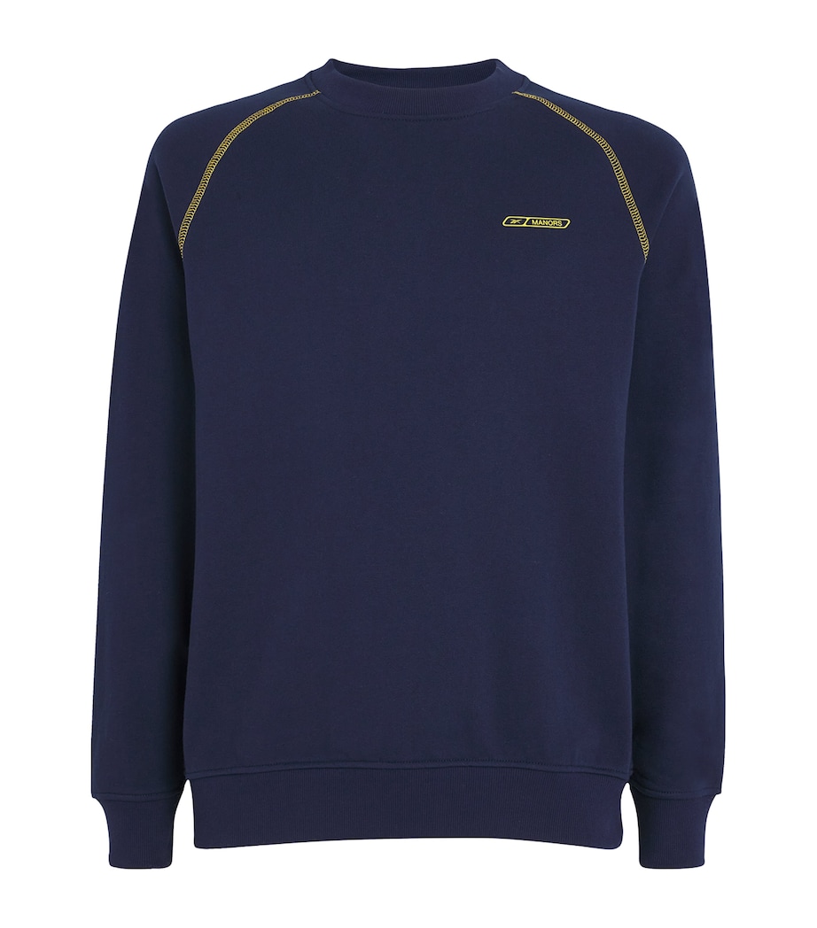 x Reebok Logo Sweatshirt NAVY Image 1