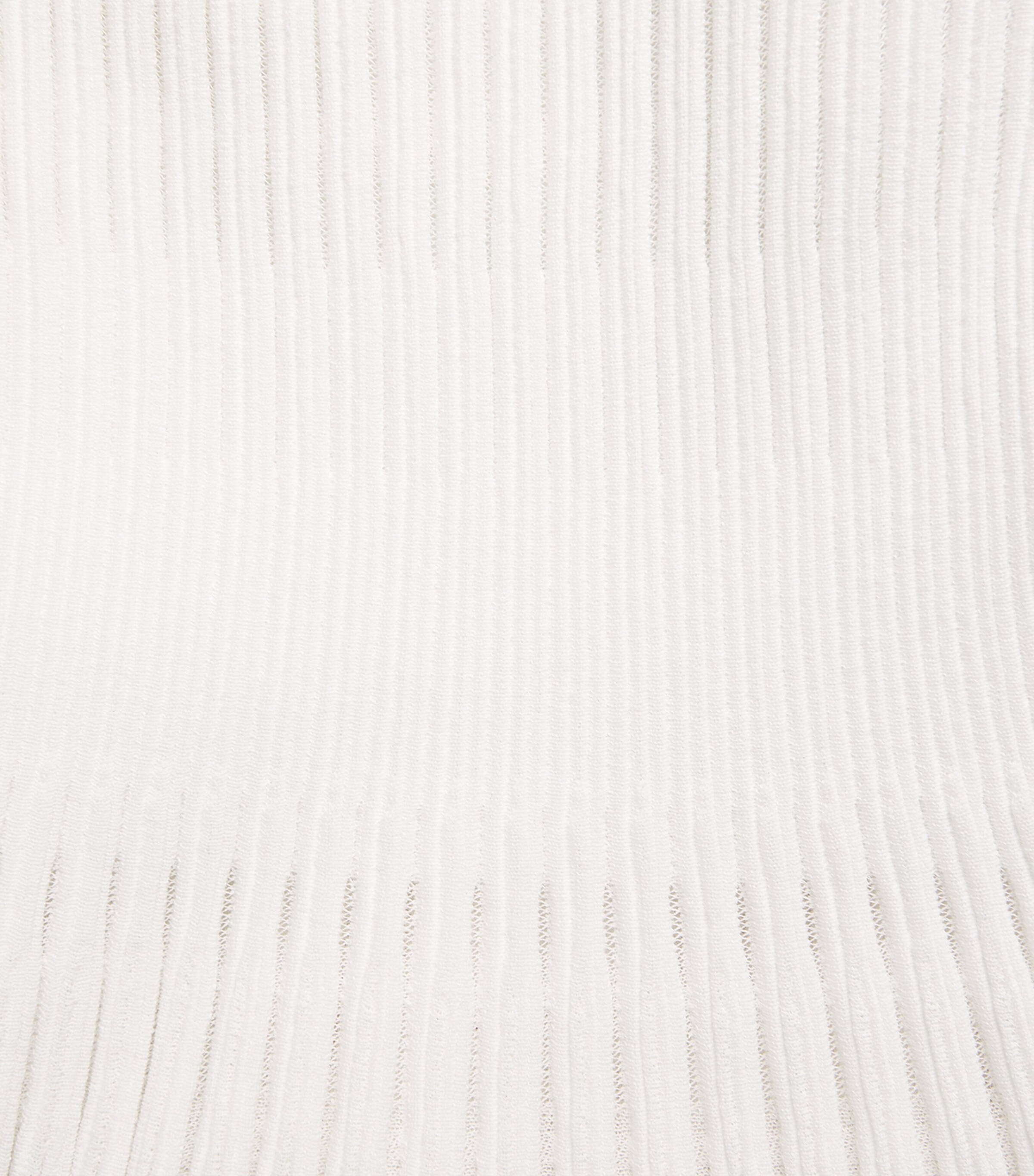 VALENTI Womens Knitted Isabela Midi Dress White Image 6