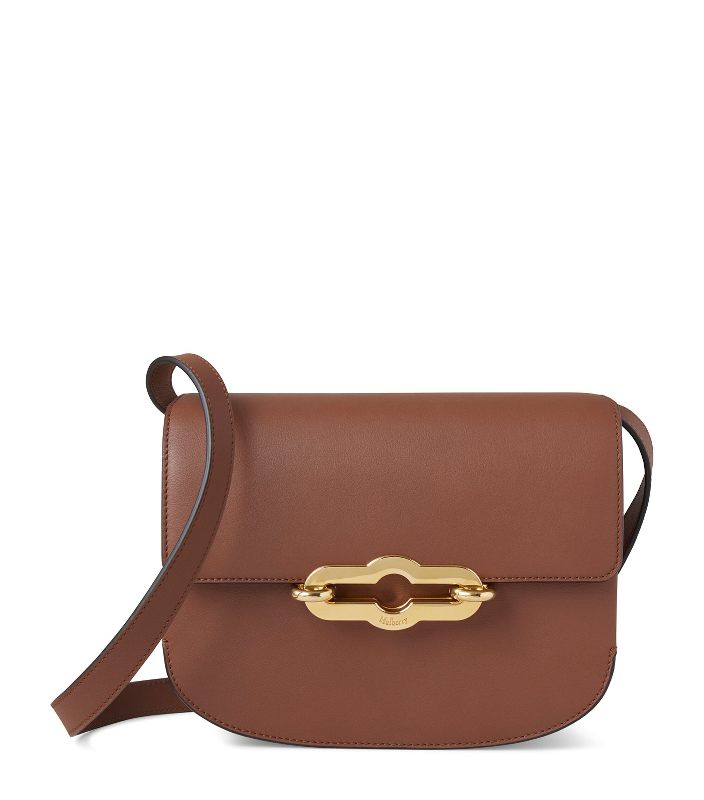 Mulberry Leather Pimlico Satchel In Neutral