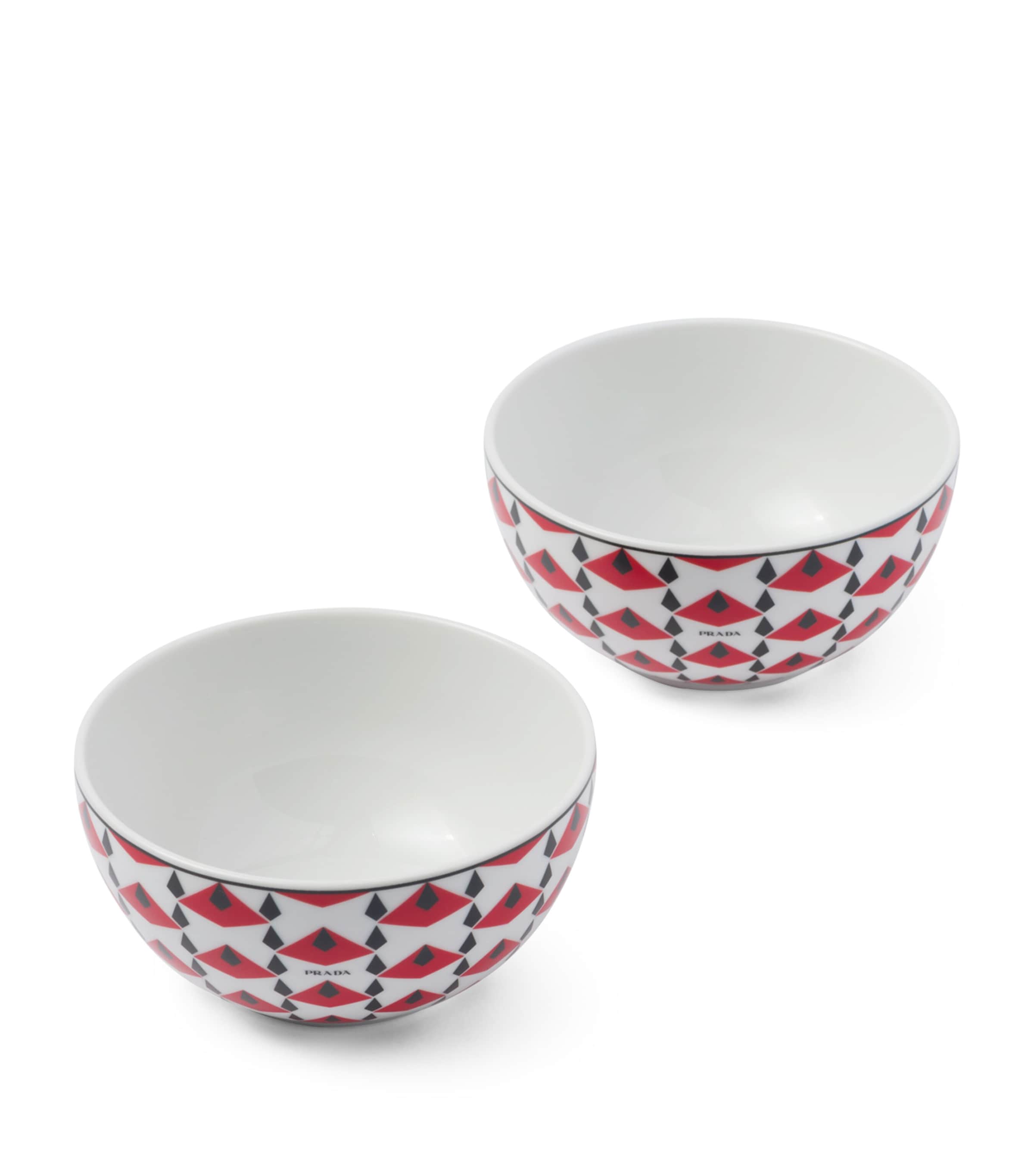 Prada Set of 2 Vienna Rice Bowls (12cm) Image 1