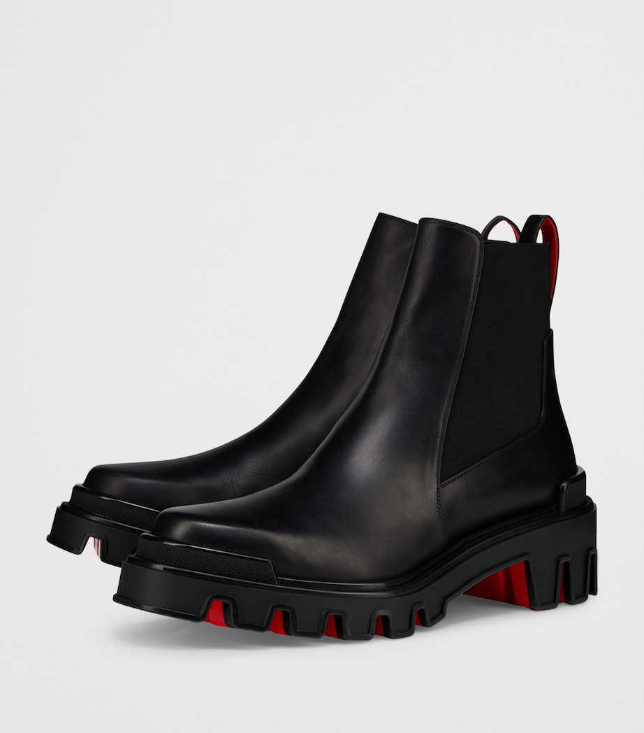 Marchacroche Dune Leather Chelsea Boots BK01 Image 2