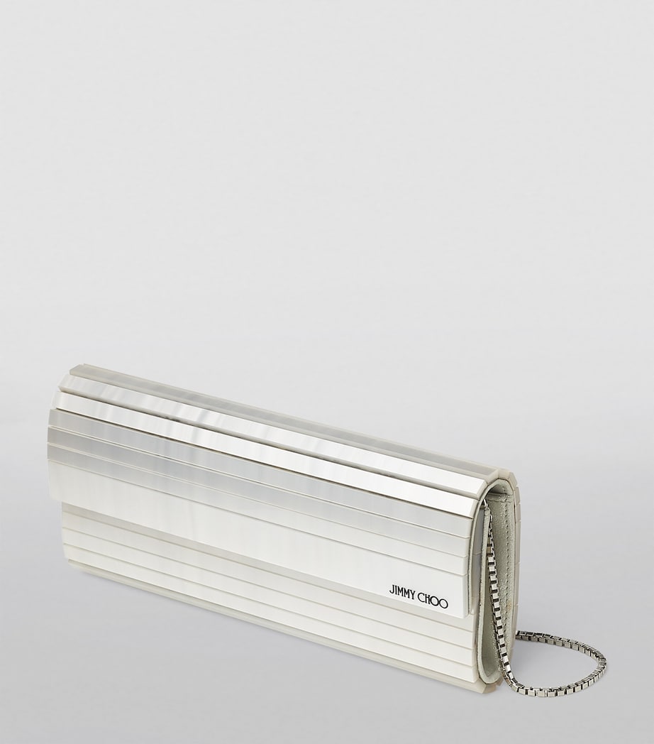 Mother-Of-Pearl Sweetie Clutch Bag IVORY Image 3