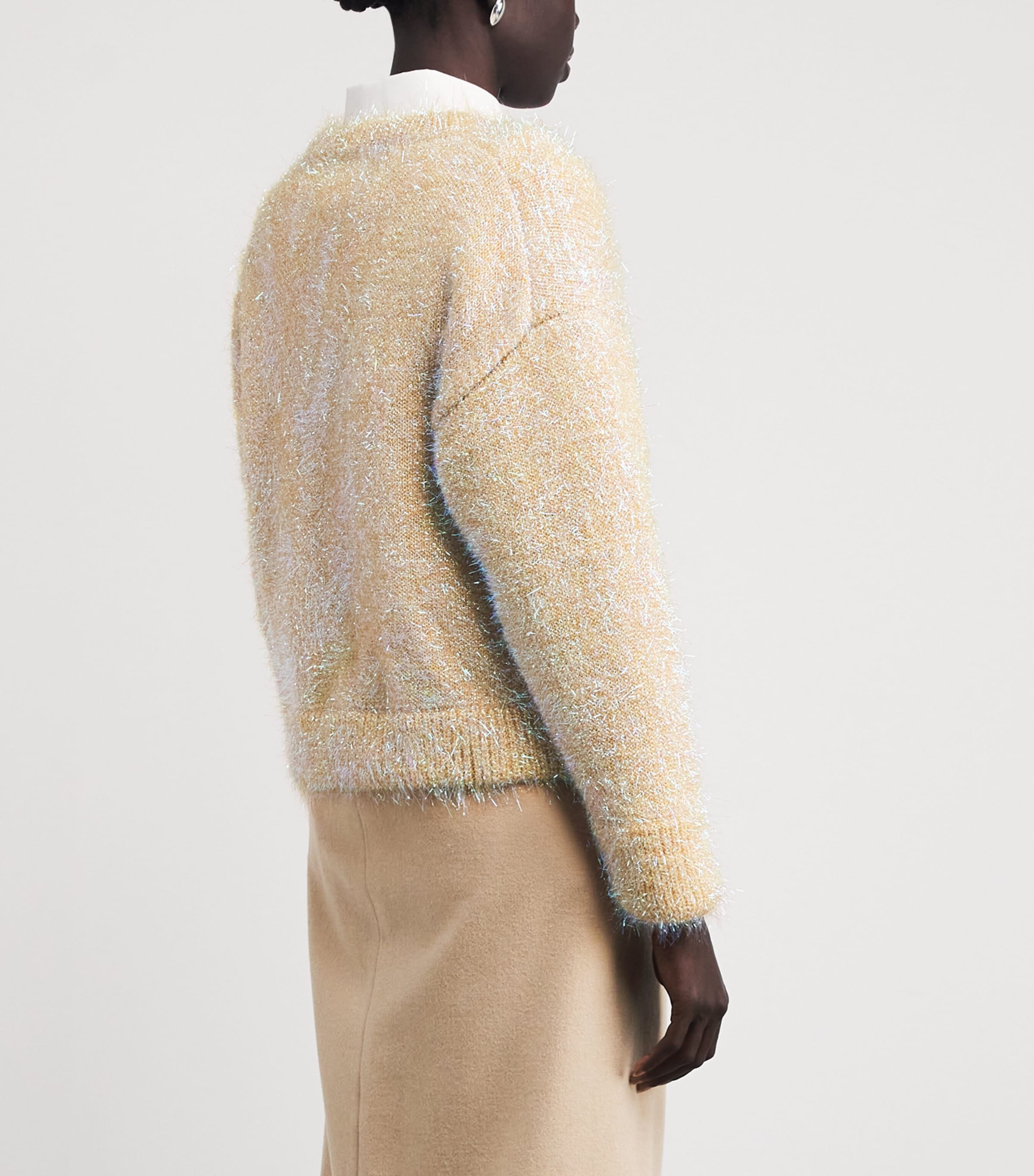 Iridescent Tinsel Sweater DUNE IRIDESCENT Image 4
