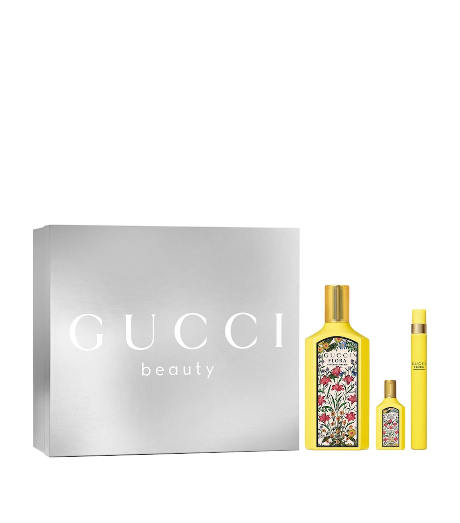 Gucci Flora Gorgeous Orchid Eau de Parfum Fragrance Gift Set (100ml) NO COLOUR Image 1